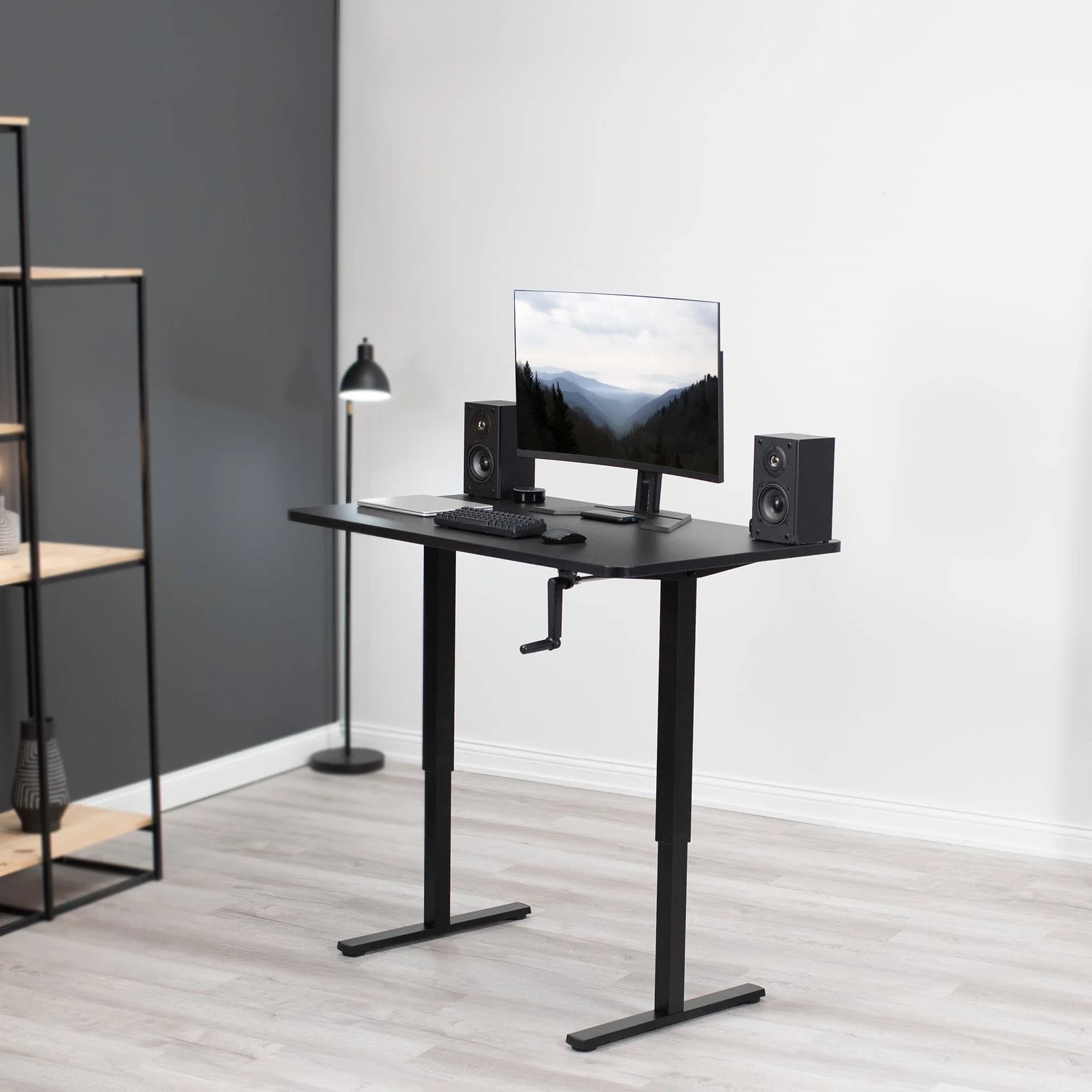 MB Series - 48" x 30" Manual Height Adjustable Desk