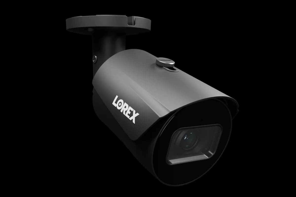 Lorex A4 IP Wired Bullet Security Black Camera with Listen-In Audio and Smart Motion Detection - Amazon
