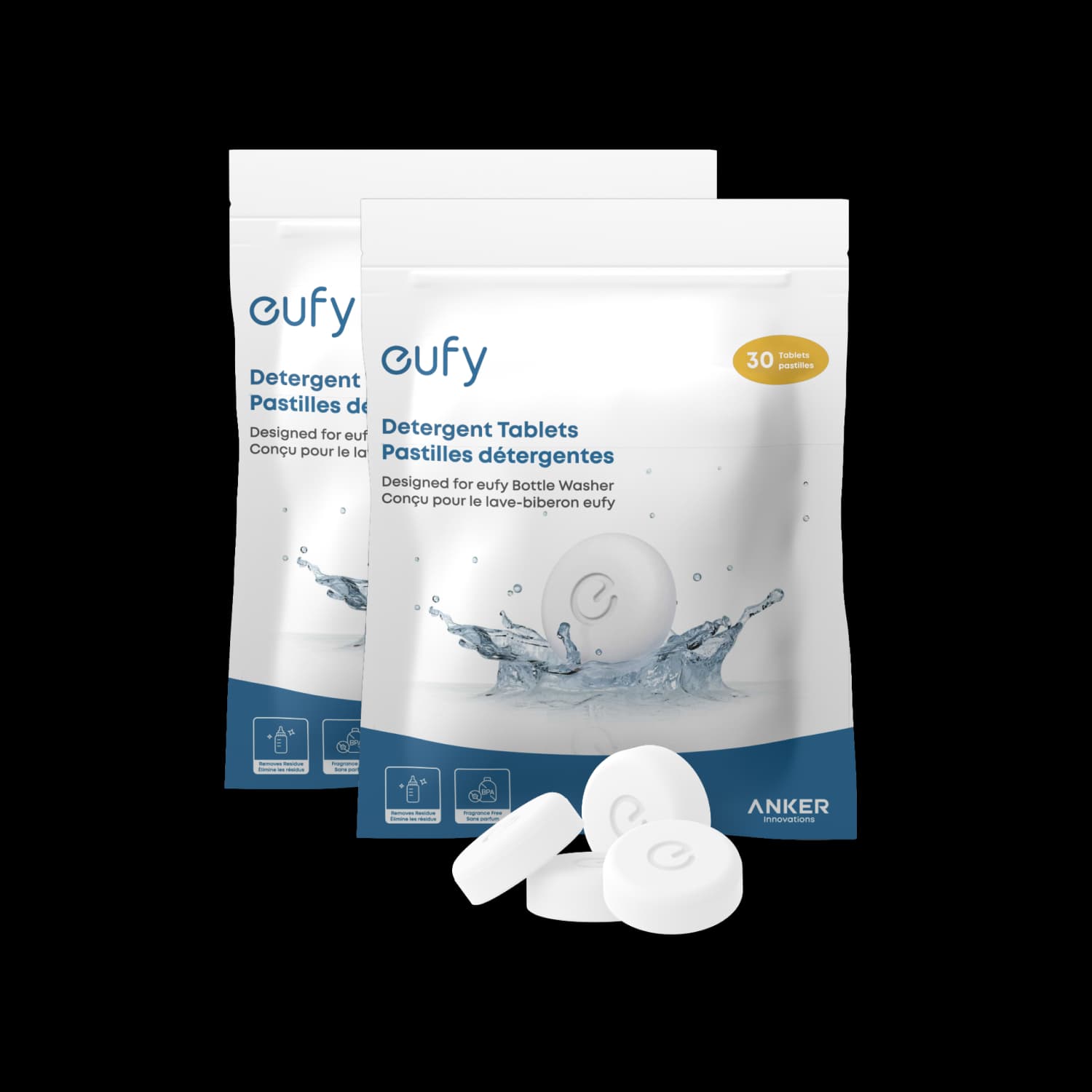 eufy Detergent Tablets for Baby Bottle Washer (60 Count)
