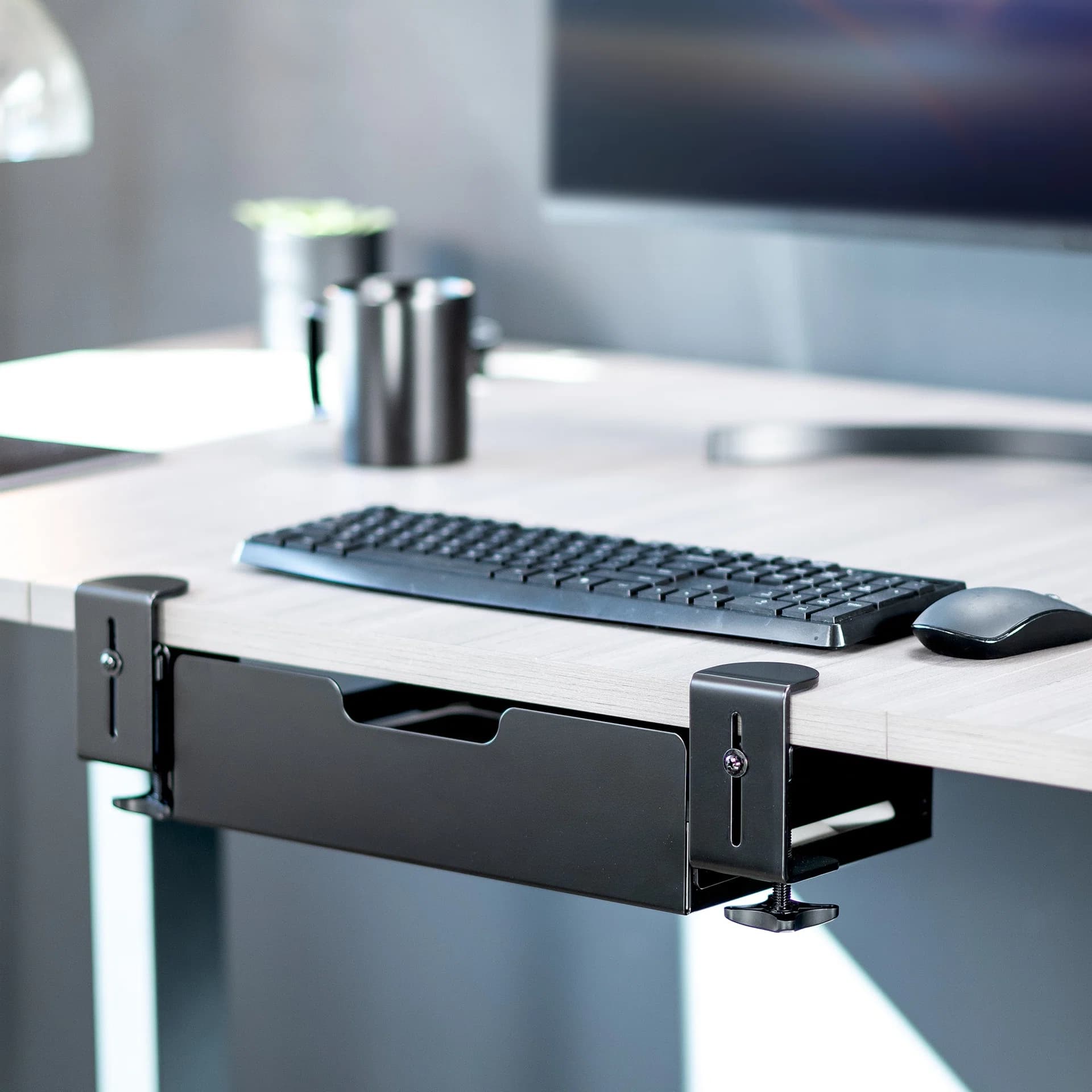 Flush Clamp-on Desk Drawer