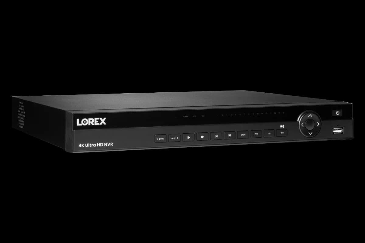 Lorex 4K (32 Camera Capable) Elite Series 6TB NVR with 16 Channel PoE Switch