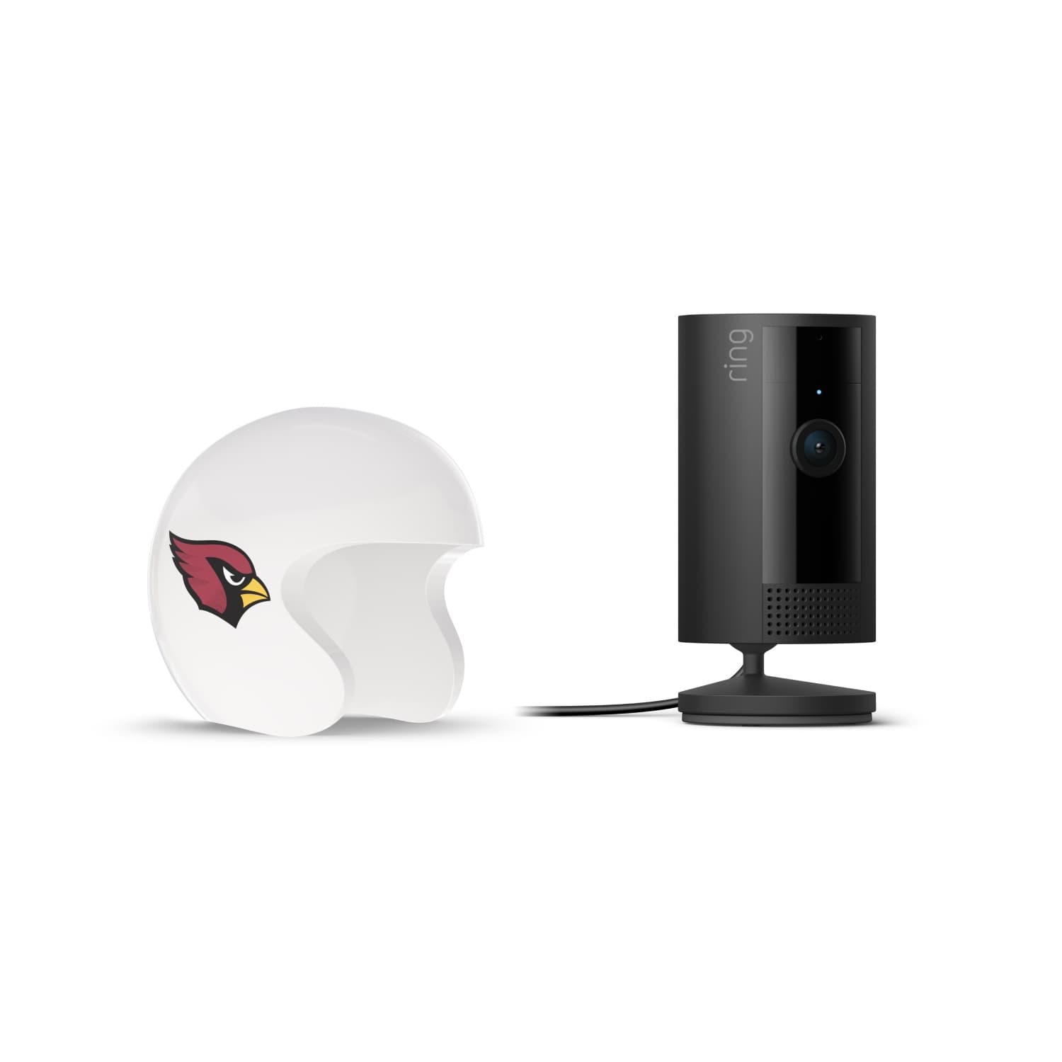 Indoor Cam, Black + NFL Game Day Cam Cover — NFC