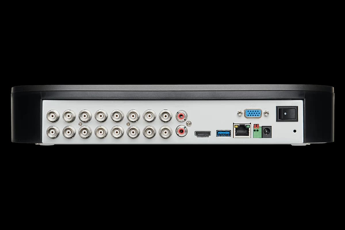 4K Ultra HD Security System with 16-Channel DVR and Eight 4K (8MP) Active Deterrence Cameras featuring Smart Motion Detection and Smart Home Voice Control