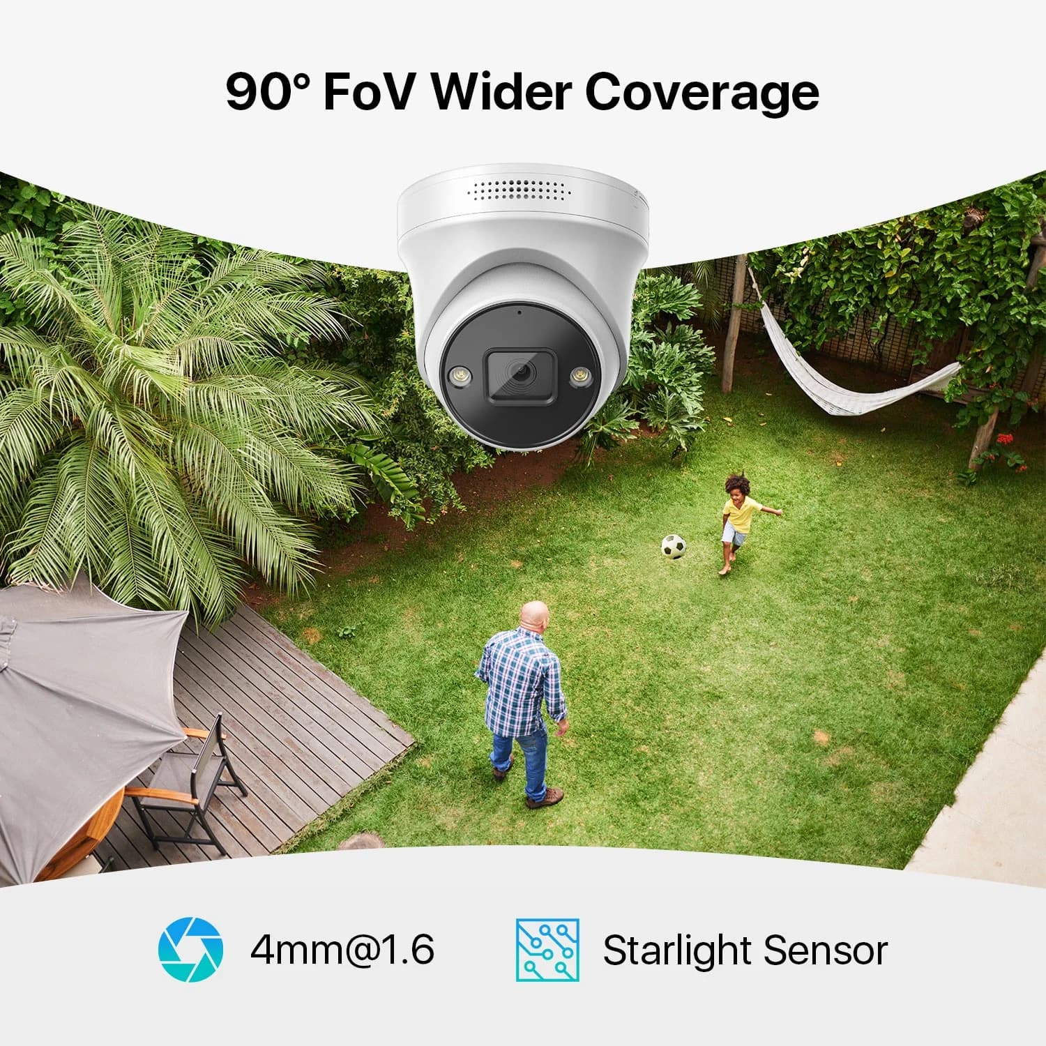 C225/C296B 8-Camera White 4K 8-Channel PoE System — 2TB
