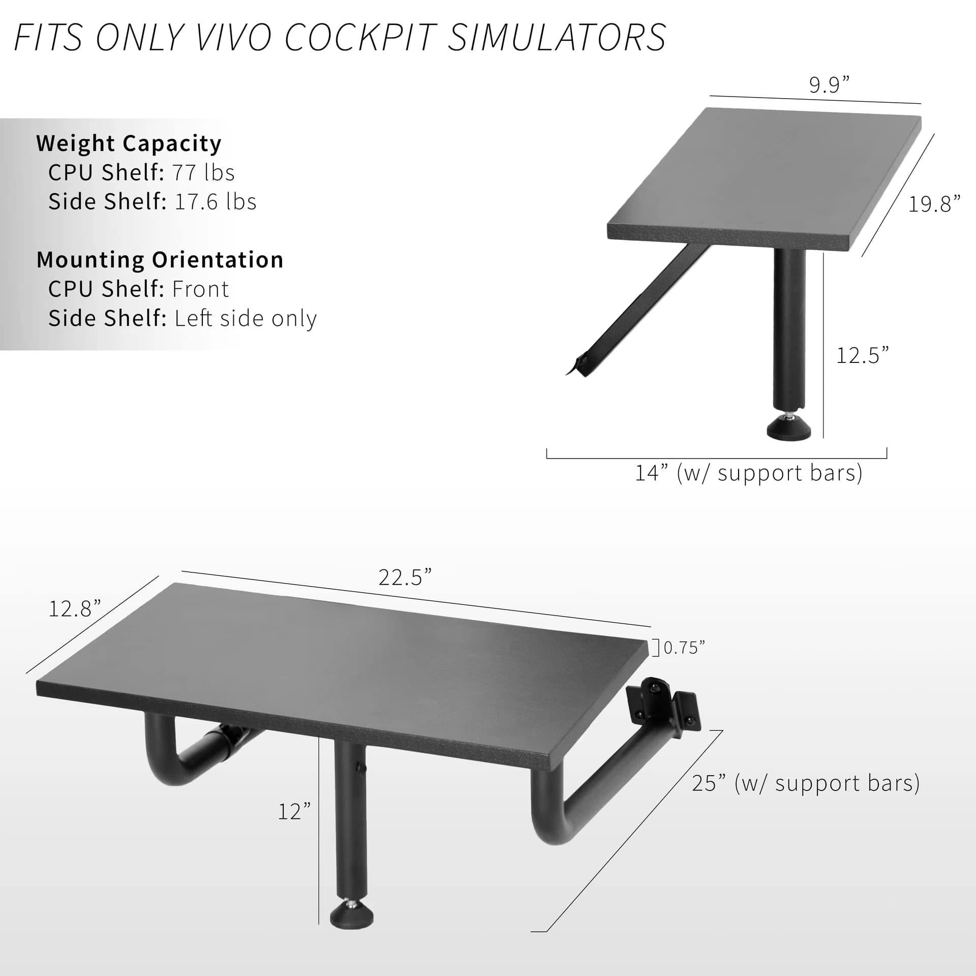 Shelf Kit for STAND-RACE1B