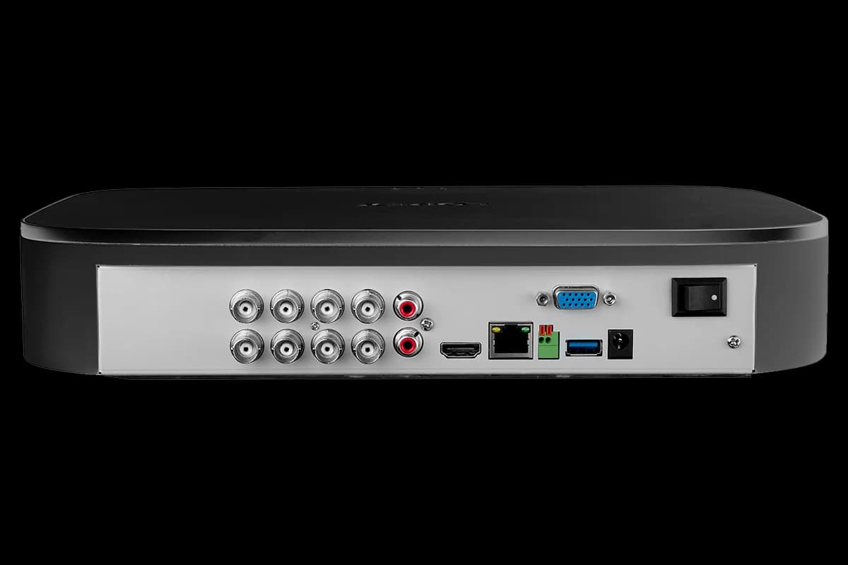 Lorex 4K 2TB Wired Security System with 6 Active Deterrence Cameras Control