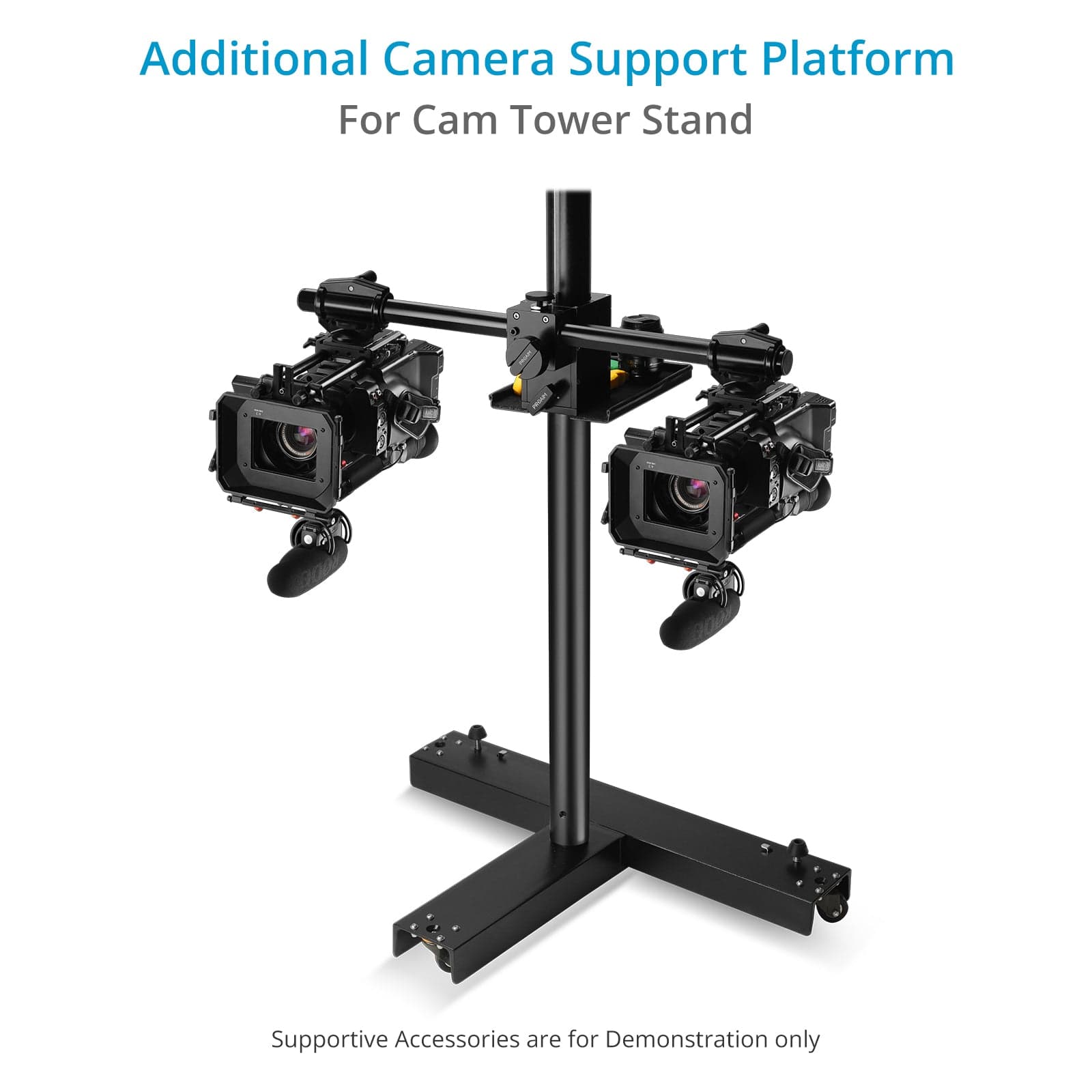 Mounting Clamp / Camera Support Platform for Cam Tower Stand