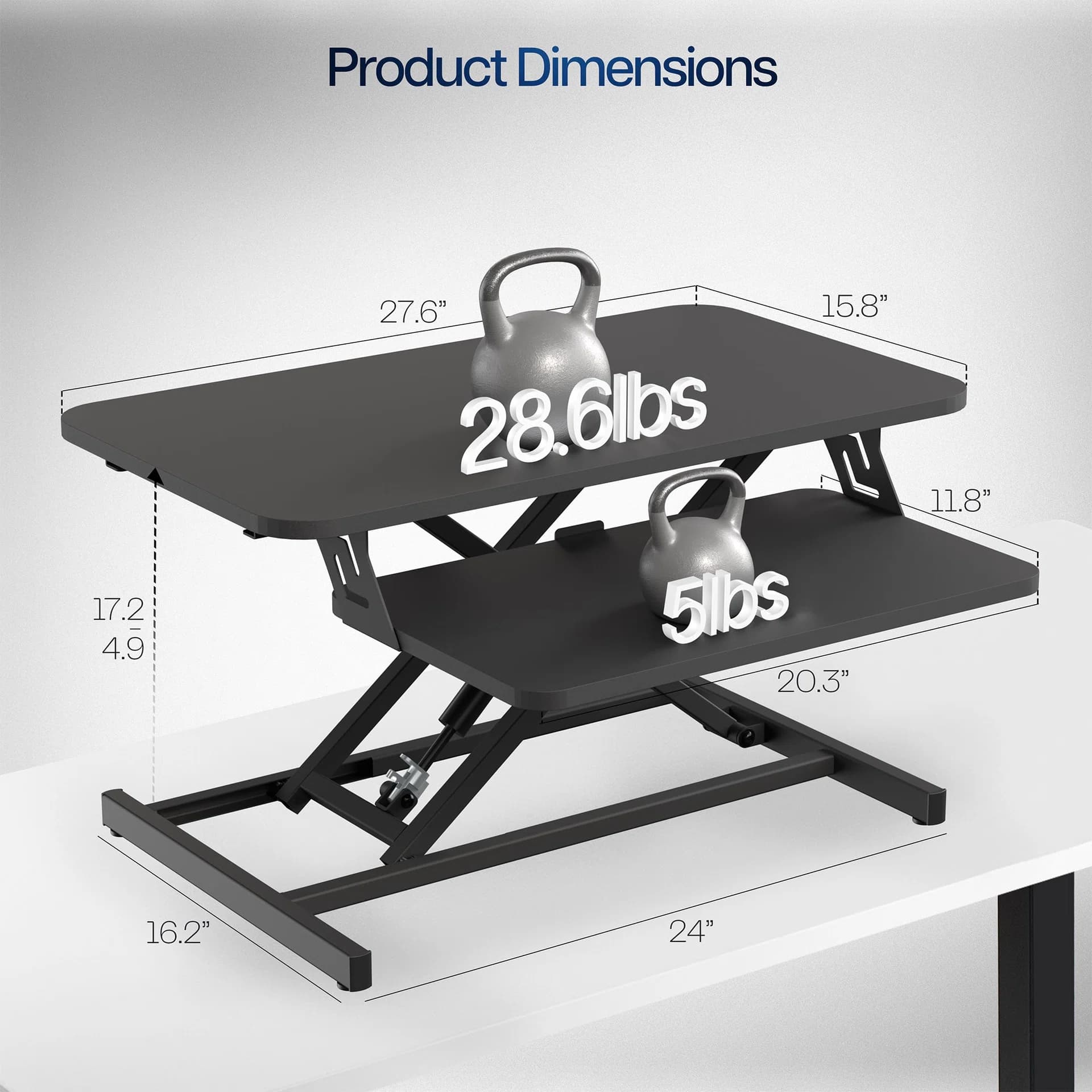 Standing Desk Converter