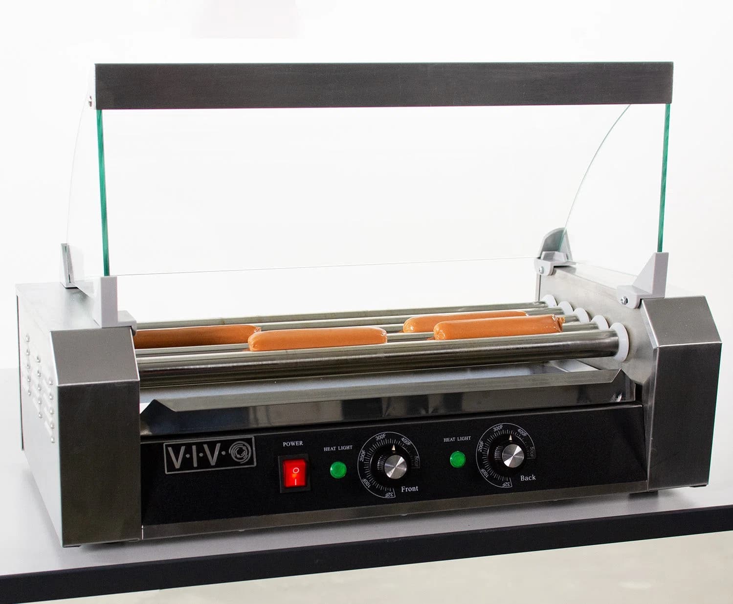 Electric Hot Dog Machine with Sanitation Hood