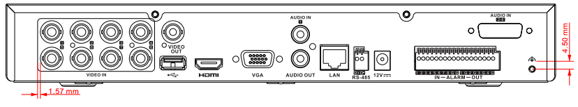 Platinum Plus 8-Channel HD-TVI DVR — LTD8308D-ETC
