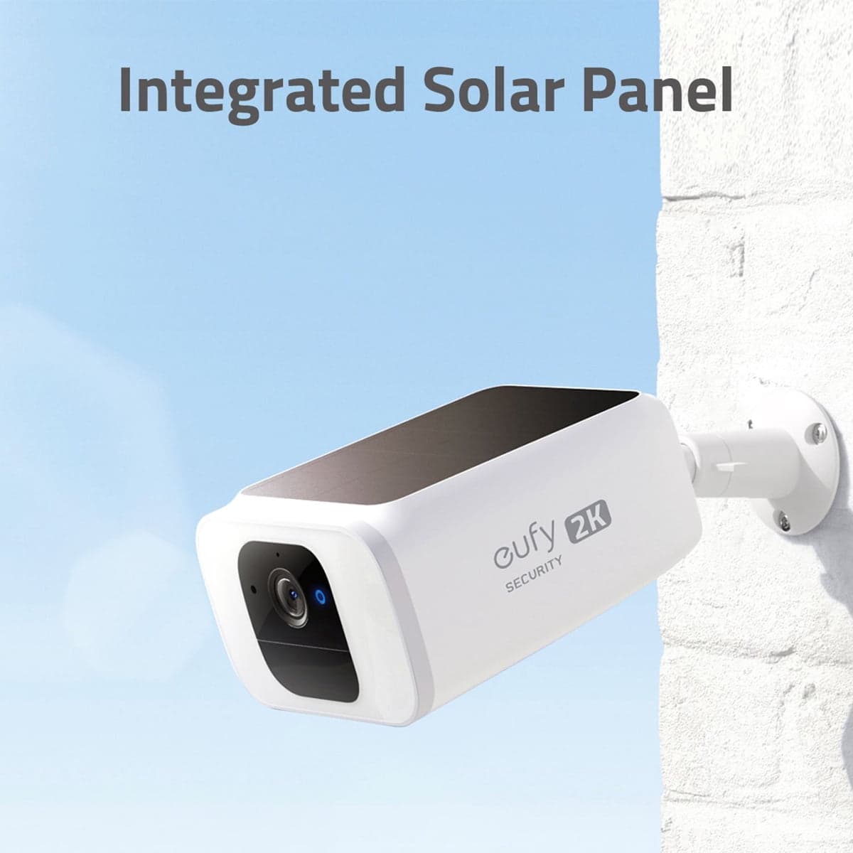 eufy SoloCam S40 Wireless Outdoor 2K Security Camera with Integrated Solar Panel, 3 Pack