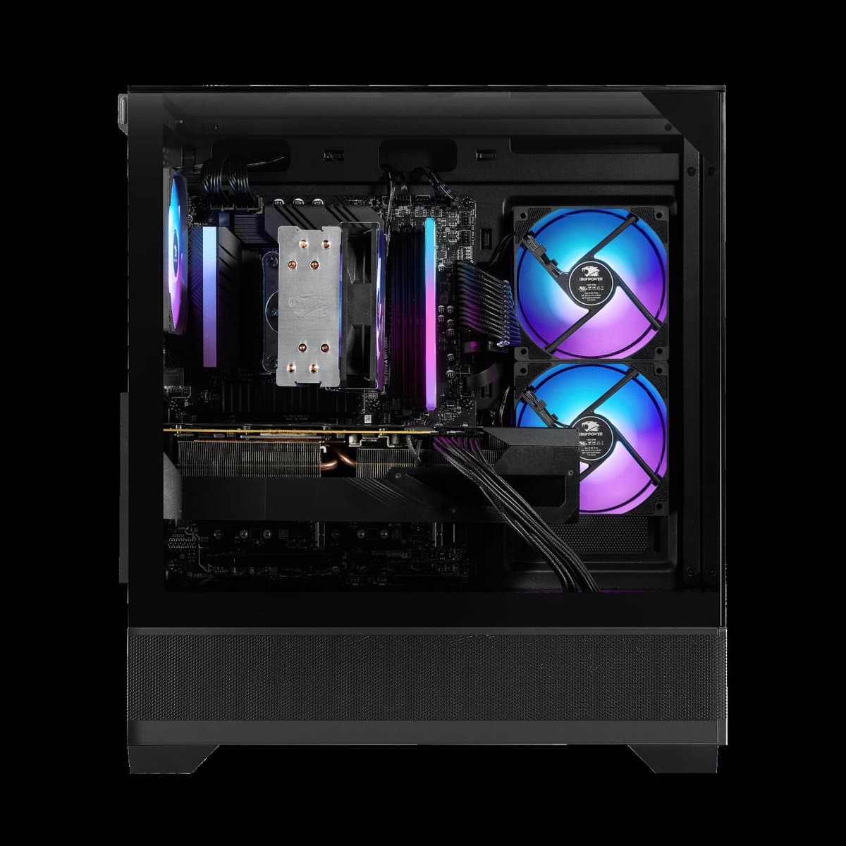 iBUYPOWER Element SE Gaming PC Desktop - AMD Ryzen 5 8400F, AMD Radeon RX 9060XT 8GB, 16GB DDR5 RGB RAM, 1TB NVMe SSD - ESA5R96XT01