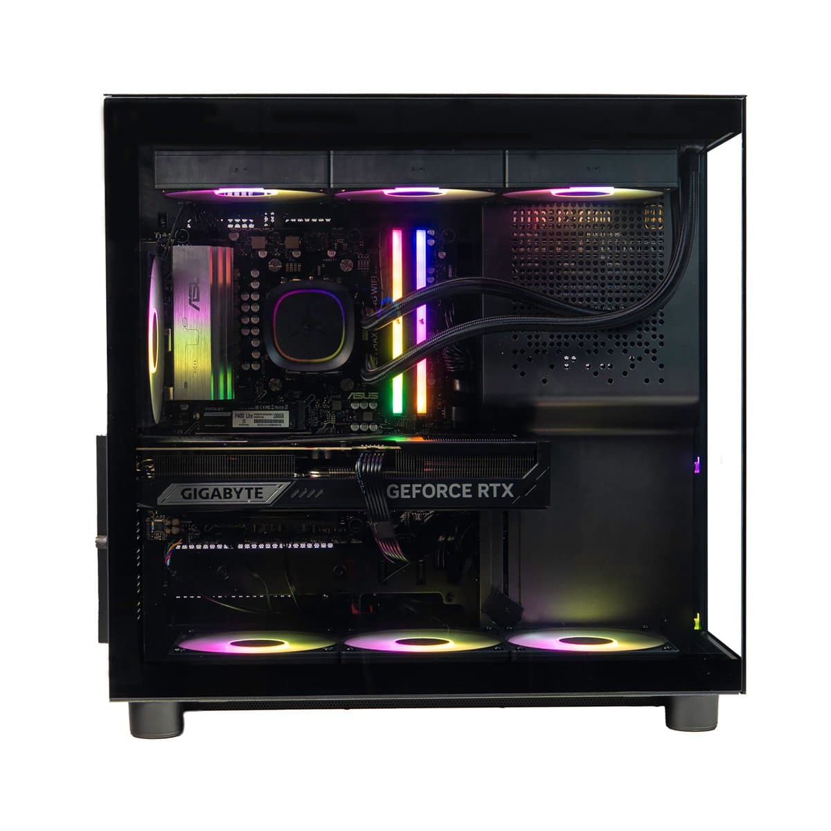 Skytech Tempest Gaming Desktop | AMD Ryzen 7 7800X3D | NVIDIA GeForce RTX 5070 12GB | 16GB DDR5 RAM | 1TB NVMe SSD