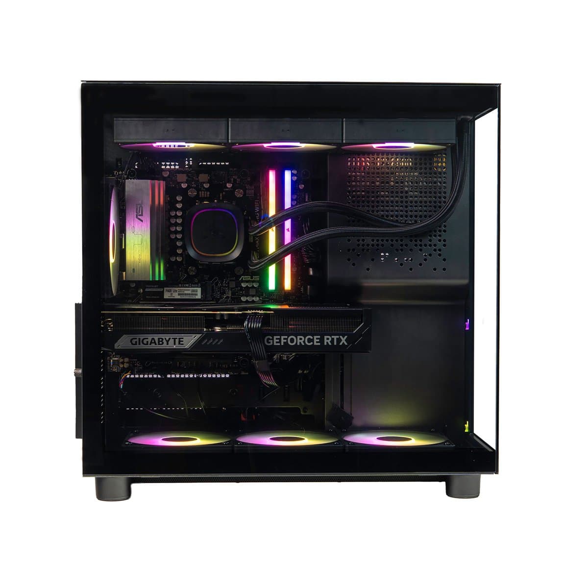 Skytech Tempest Gaming Desktop | AMD Ryzen 7 7800X3D | NVIDIA GeForce RTX 5080 16GB | 32GB DDR5 RAM | 1TB NVMe SSD