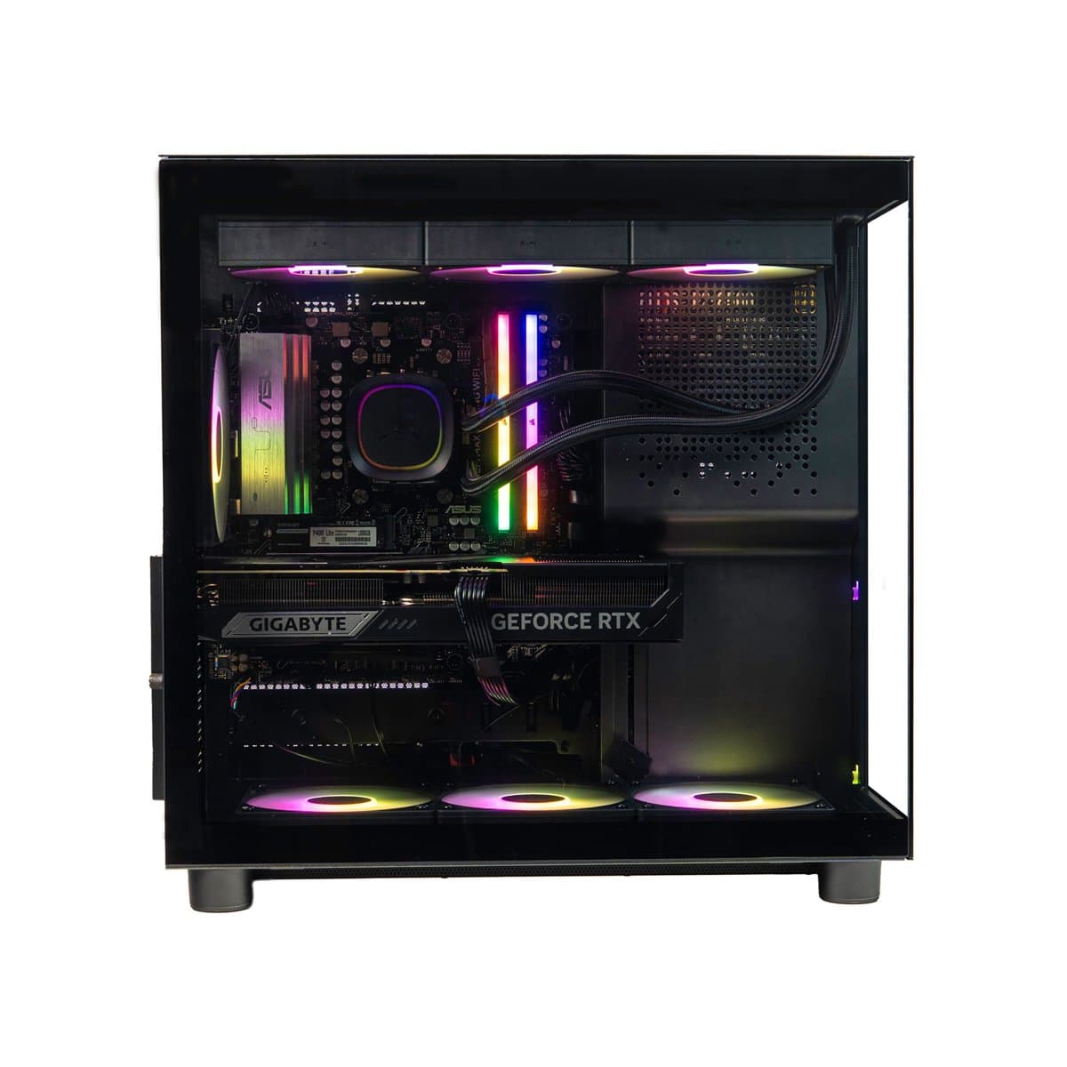Skytech Tempest Gaming Desktop | AMD Ryzen 7 9800X3D | NVIDIA GeForce RTX 5080 16GB | 32GB DDR5 RAM | 1TB NVMe SSD