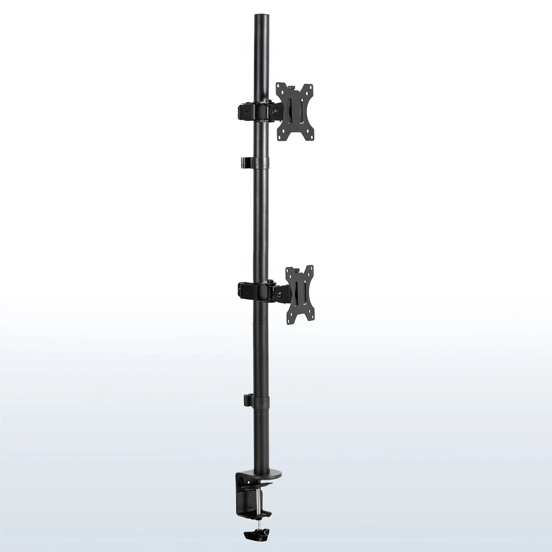 VIVO Dual Ultrawide Vertical Monitor Desk Mount - Up to 45" Screens — Dual Ultrawide Vertical Monitor Desk Mount - Up to 45" Screens — Product view