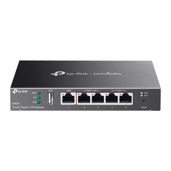 Omada Wired Gigabit VPN Router, ER605