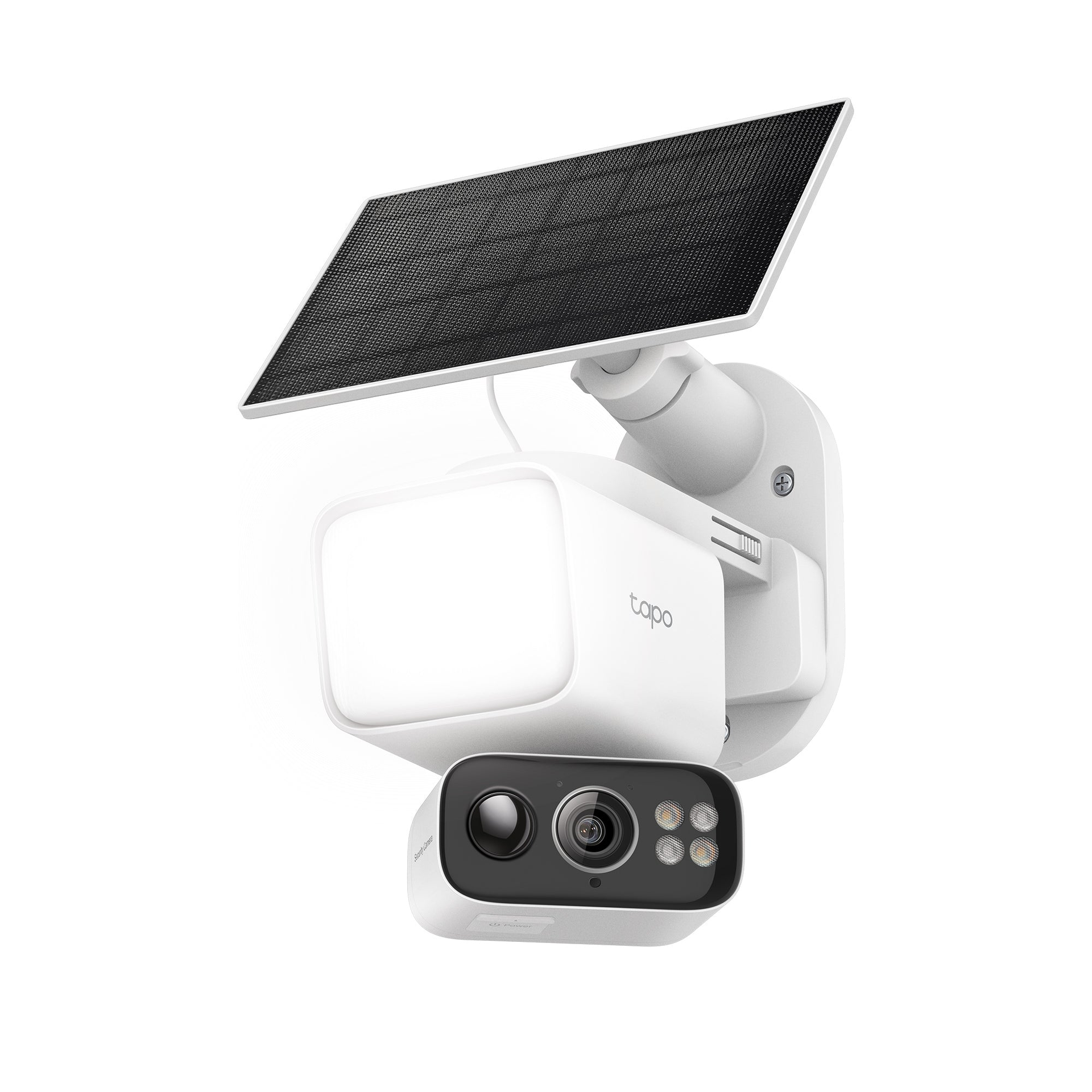 2K Floodlight Solar 360° Pan/Tilt Security Camera, Tapo C615F Kit