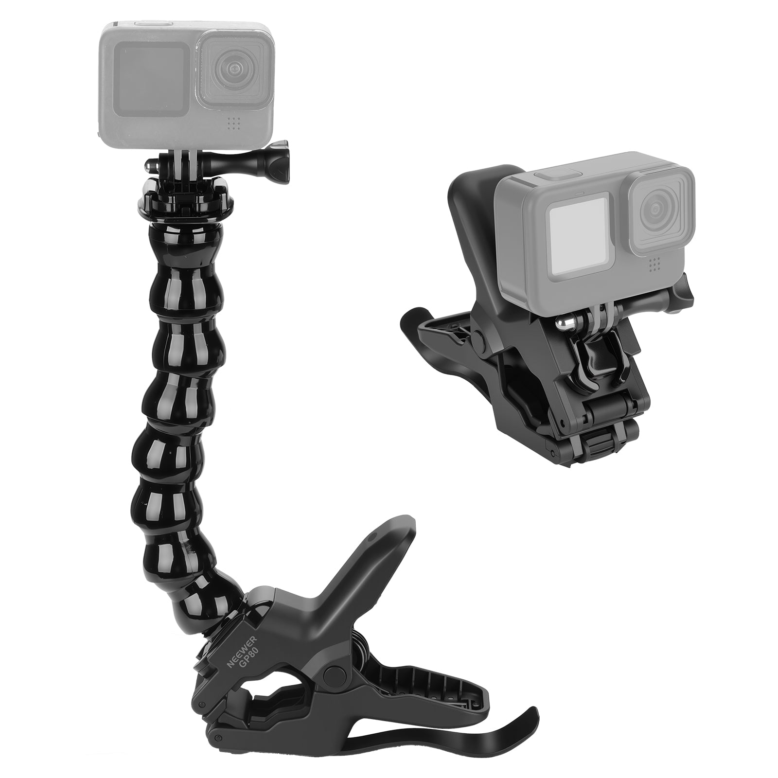 NEEWER GP-80 Flexible Clamp Mount For Action Cameras: image 1