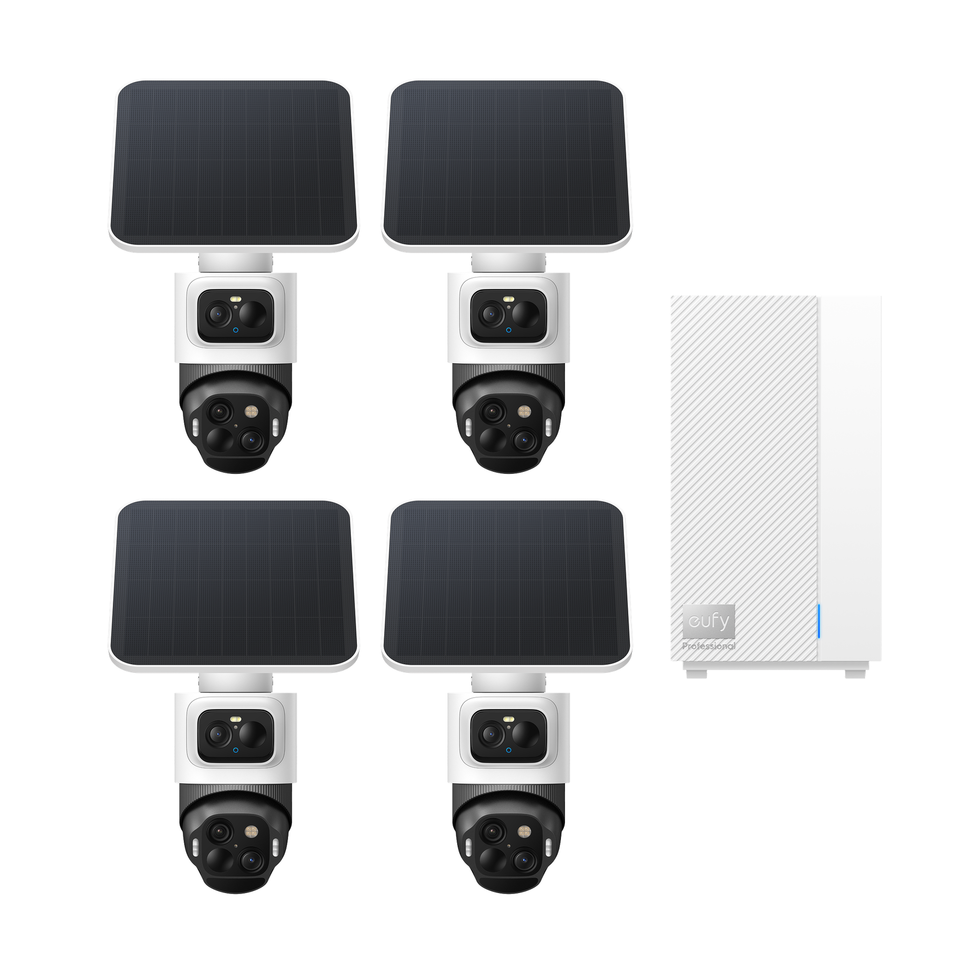 eufyCam S4 (4-Cam Kit) + eufy HomeBase™ Professional S1