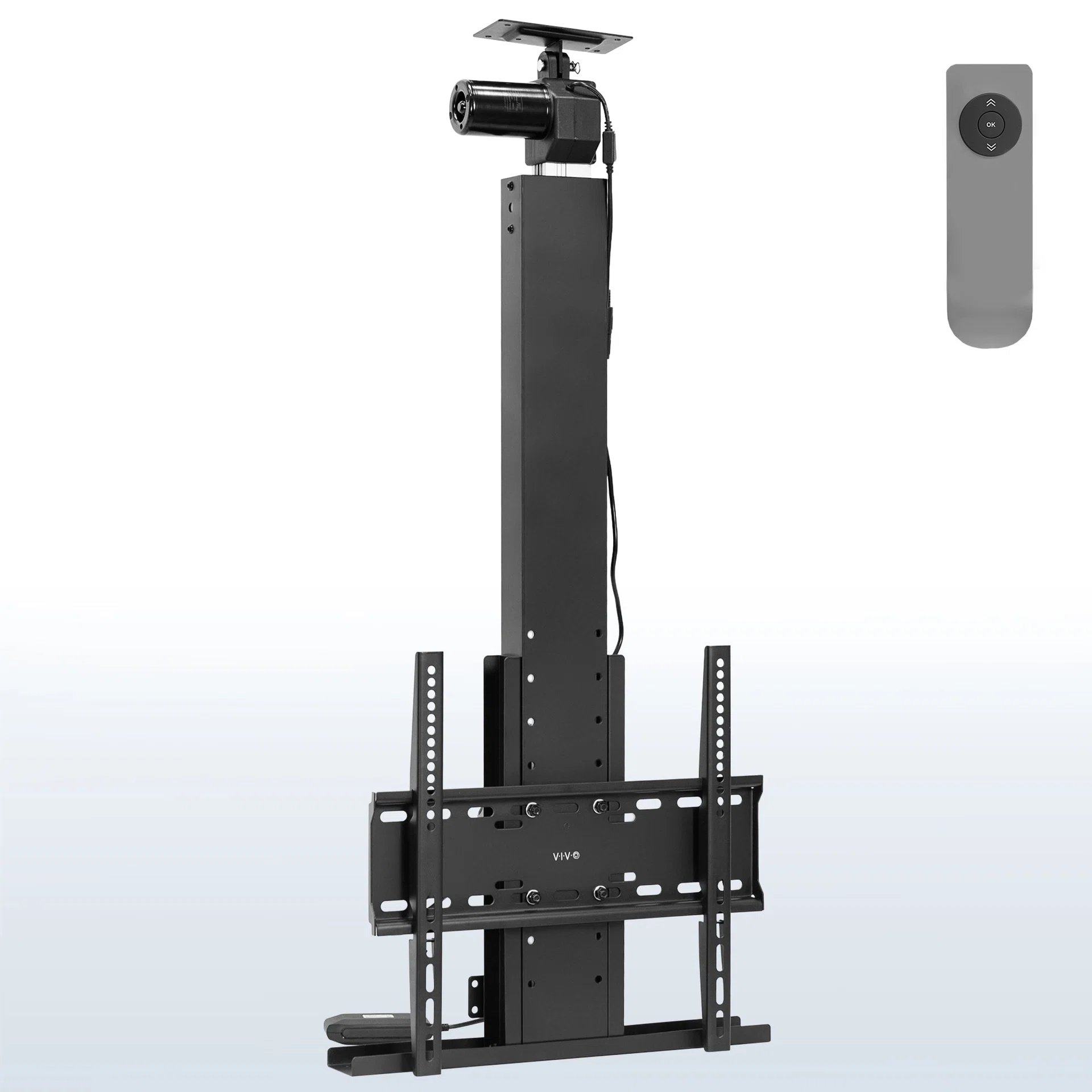 VIVO Motorized Drop Down TV Mount with Remote Control - 32” to 55” Screens — Motorized Drop Down TV Mount with Remote Control - 32” to 55” Screens — Product view