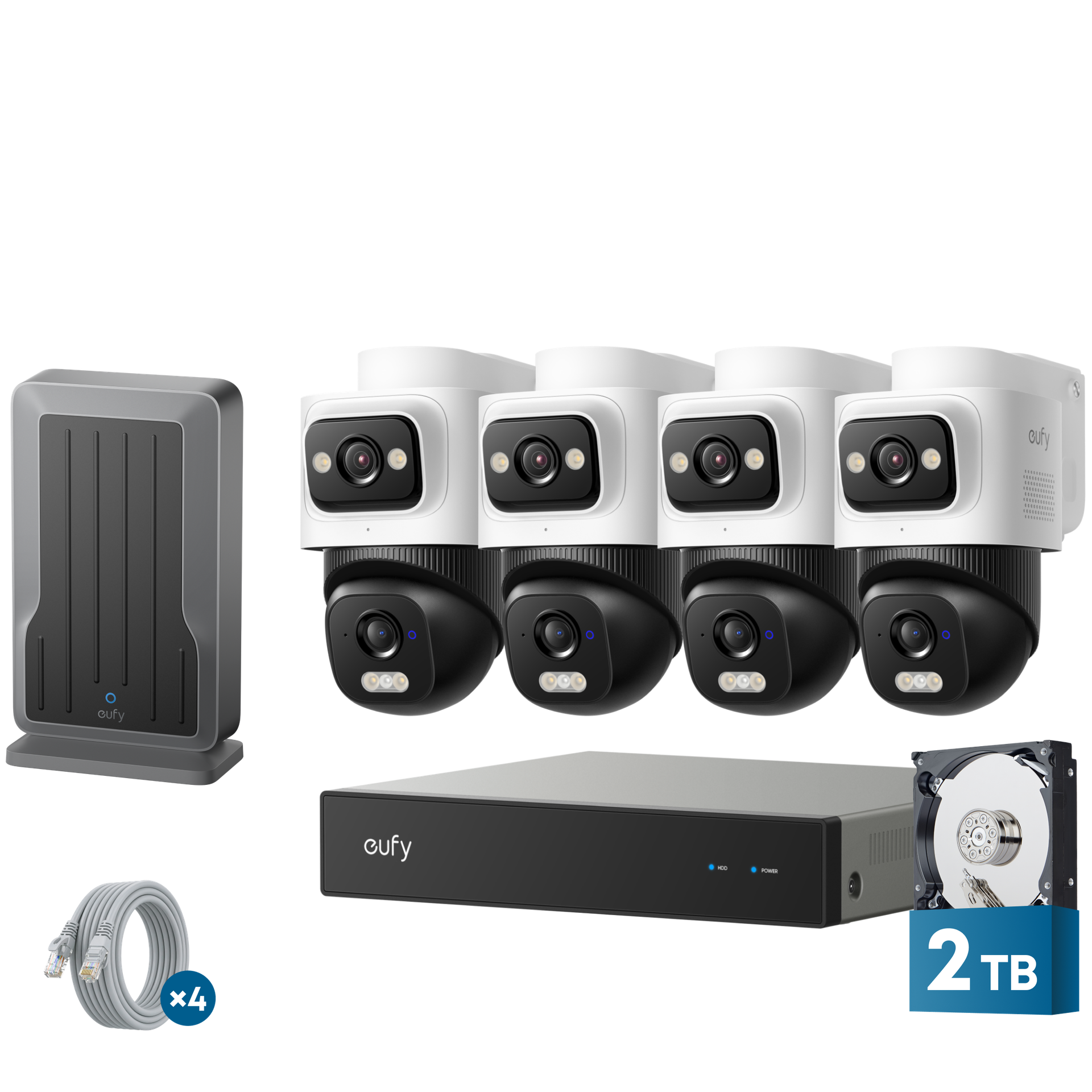 eufy Security NVR System E50-4-Cam Kit with WIFI Module: product detail 1