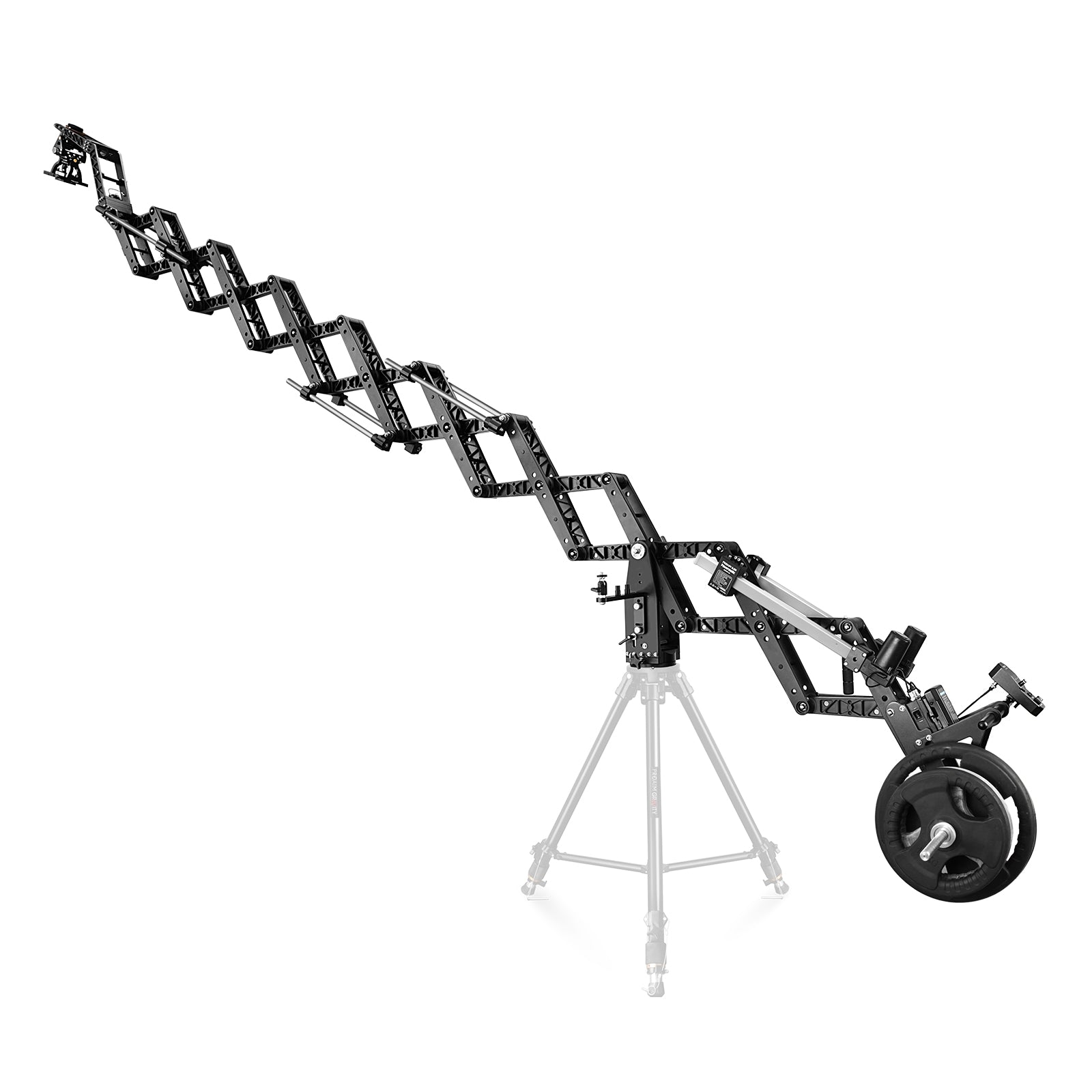 SJ30 Powermatic Scissor 17ft Telescopic Video Camera Jib Crane | Payload: 30kg/66lb