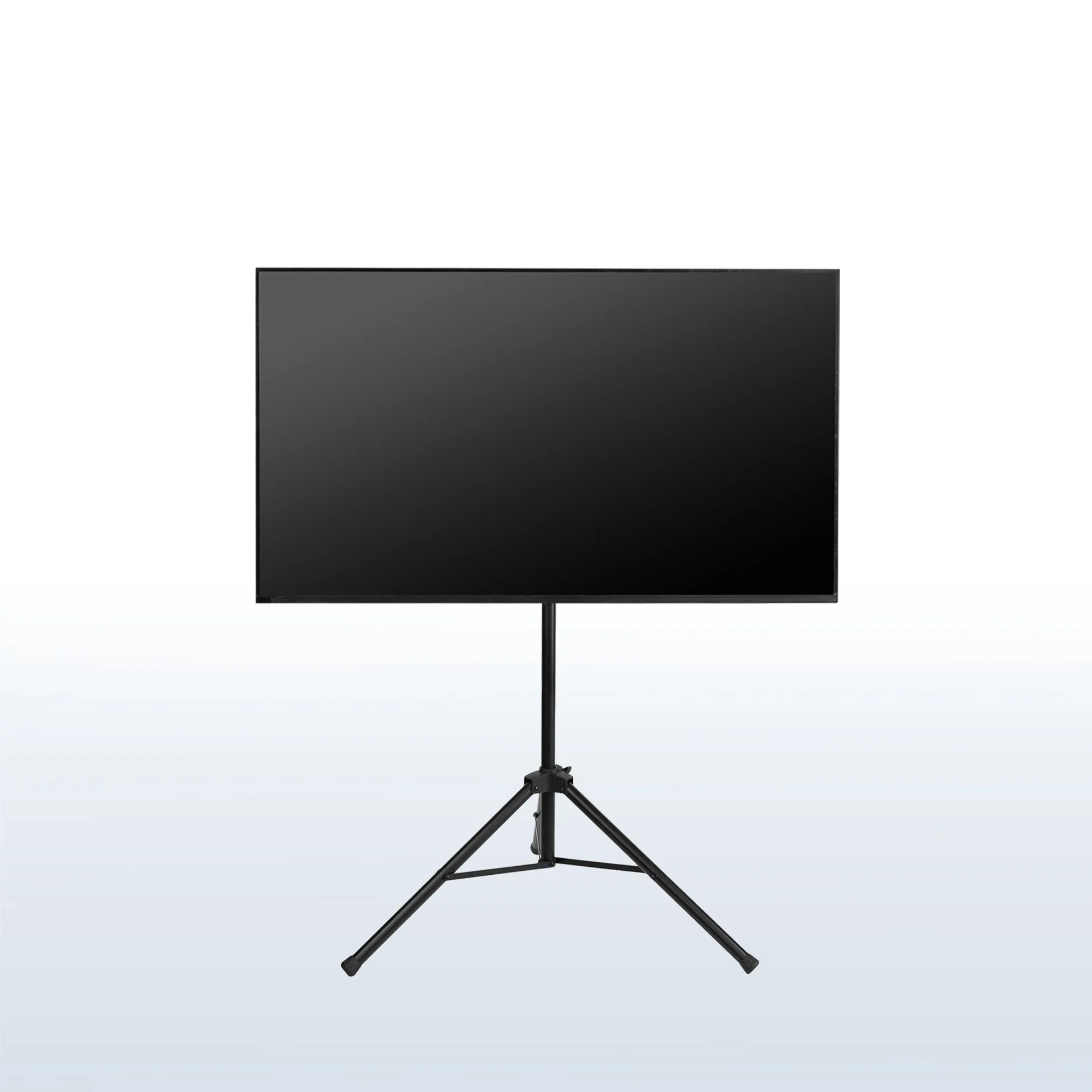 VIVO Portable Tripod TV Stand - 32" to 75" Screens — 32" to 55" / Black — Product view