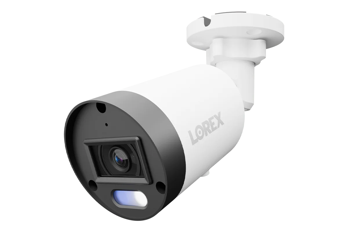 Lorex Connect U3 2K+ PoE Bullet Camera with Red & Blue Deterrence Lights