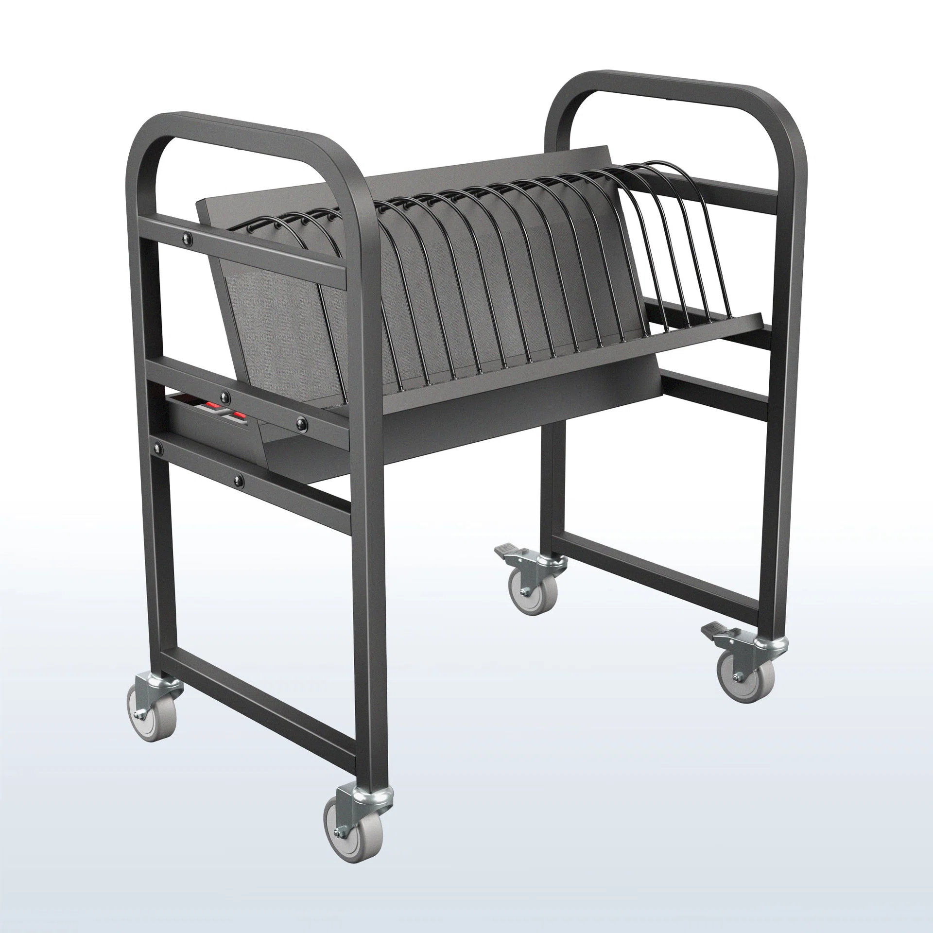 16-Device Open Charging Cart