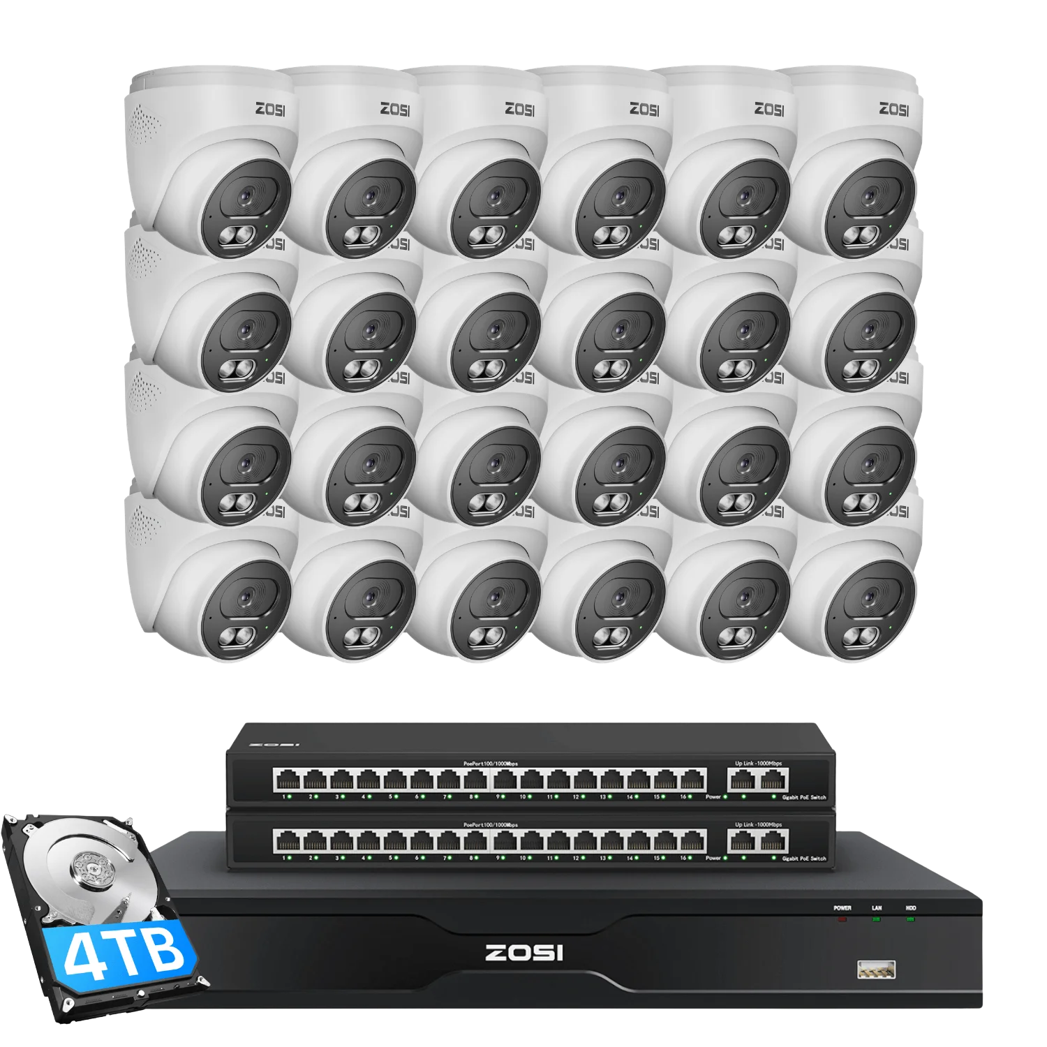 Security systems product — 328D4-2208W24-US-V1-SPG1616