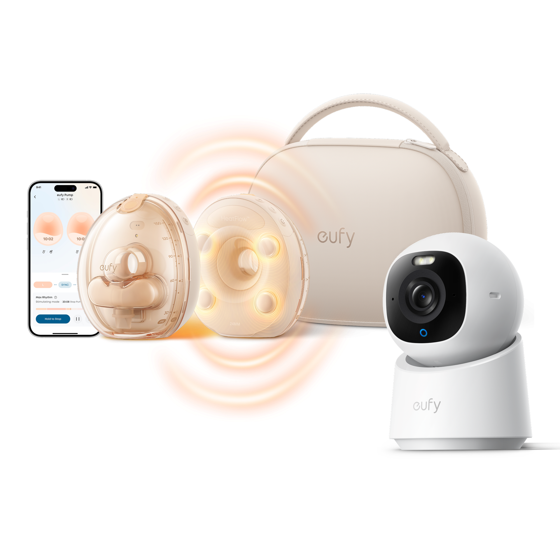eufy Wearable Breast Pump S2 Pro & Indoor Cam E30