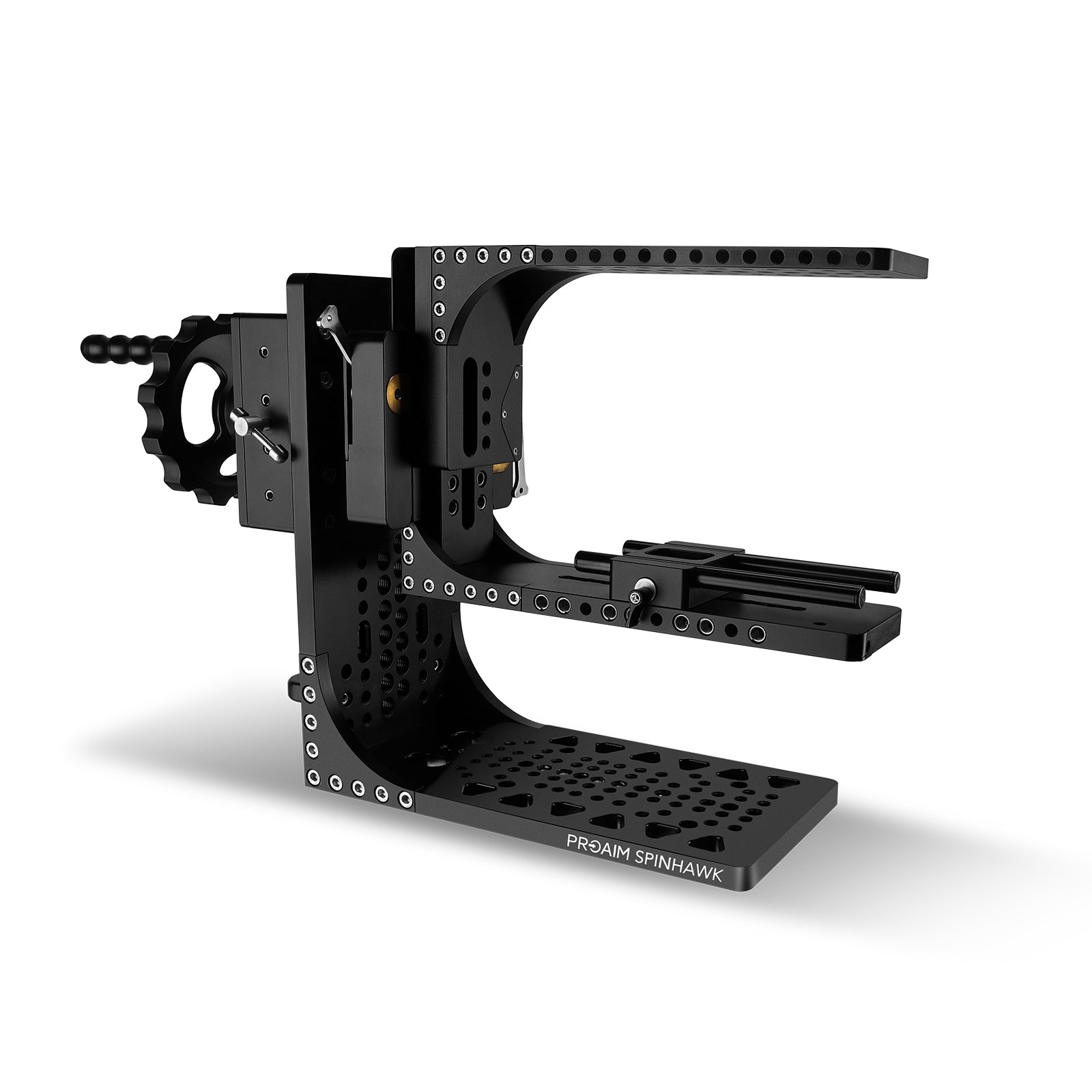 Spinhawk Professional 360° Rolling Video Camera Head for Filmmakers & Cinematographers