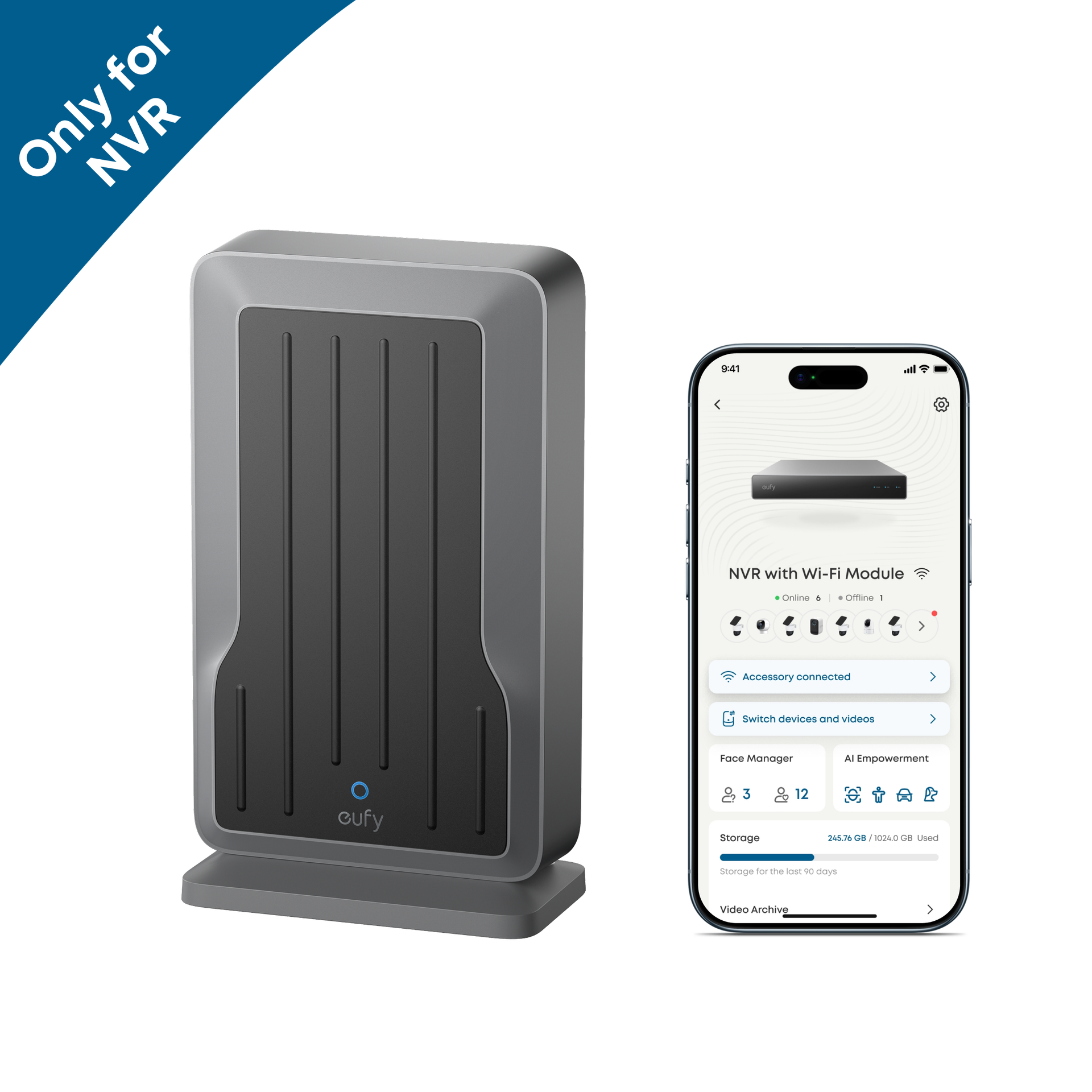 eufy NVR Wi‑Fi Module Only for eufy PoE NVR System