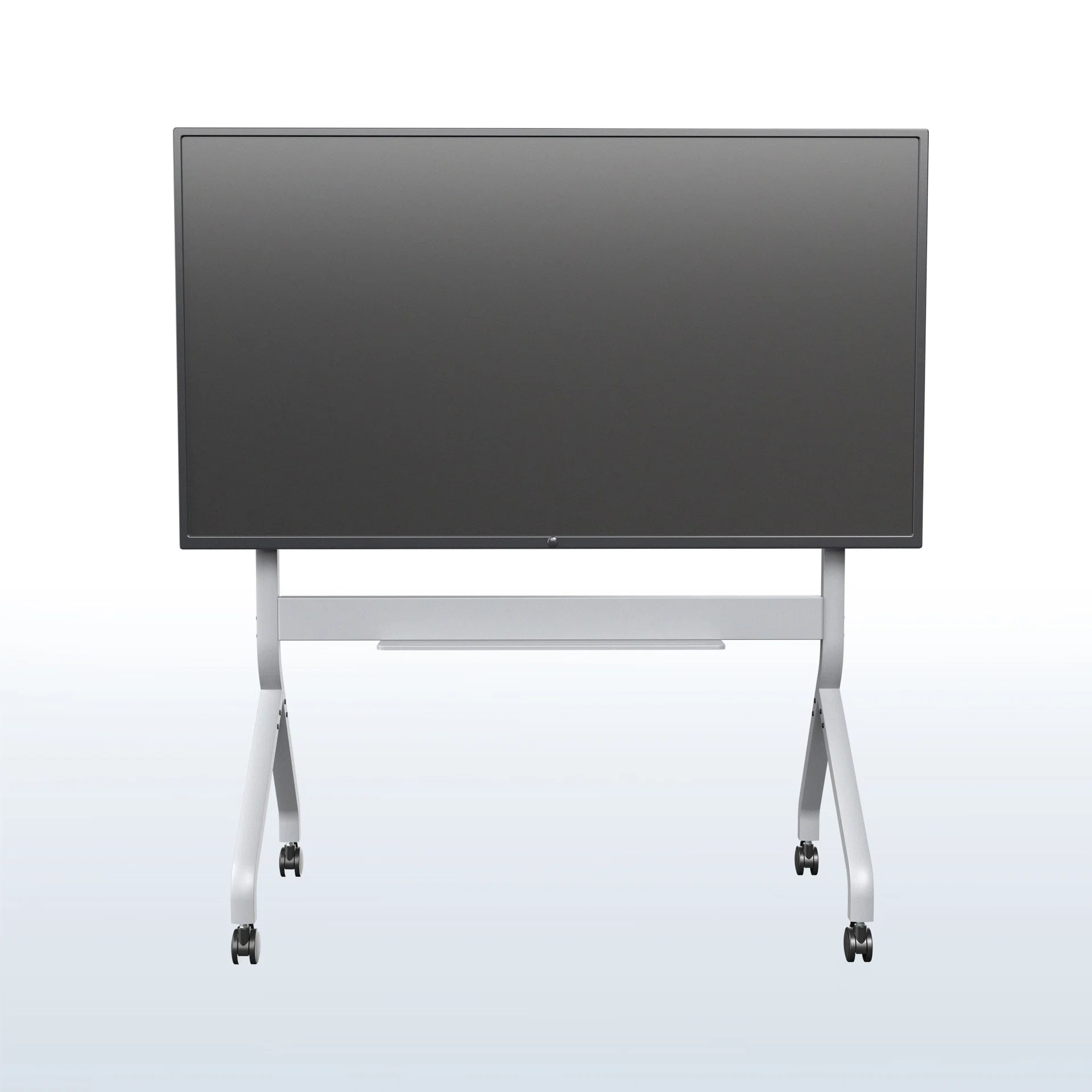 Slim Manual Height Adjustable TV Cart - 60” to 110” Screens
