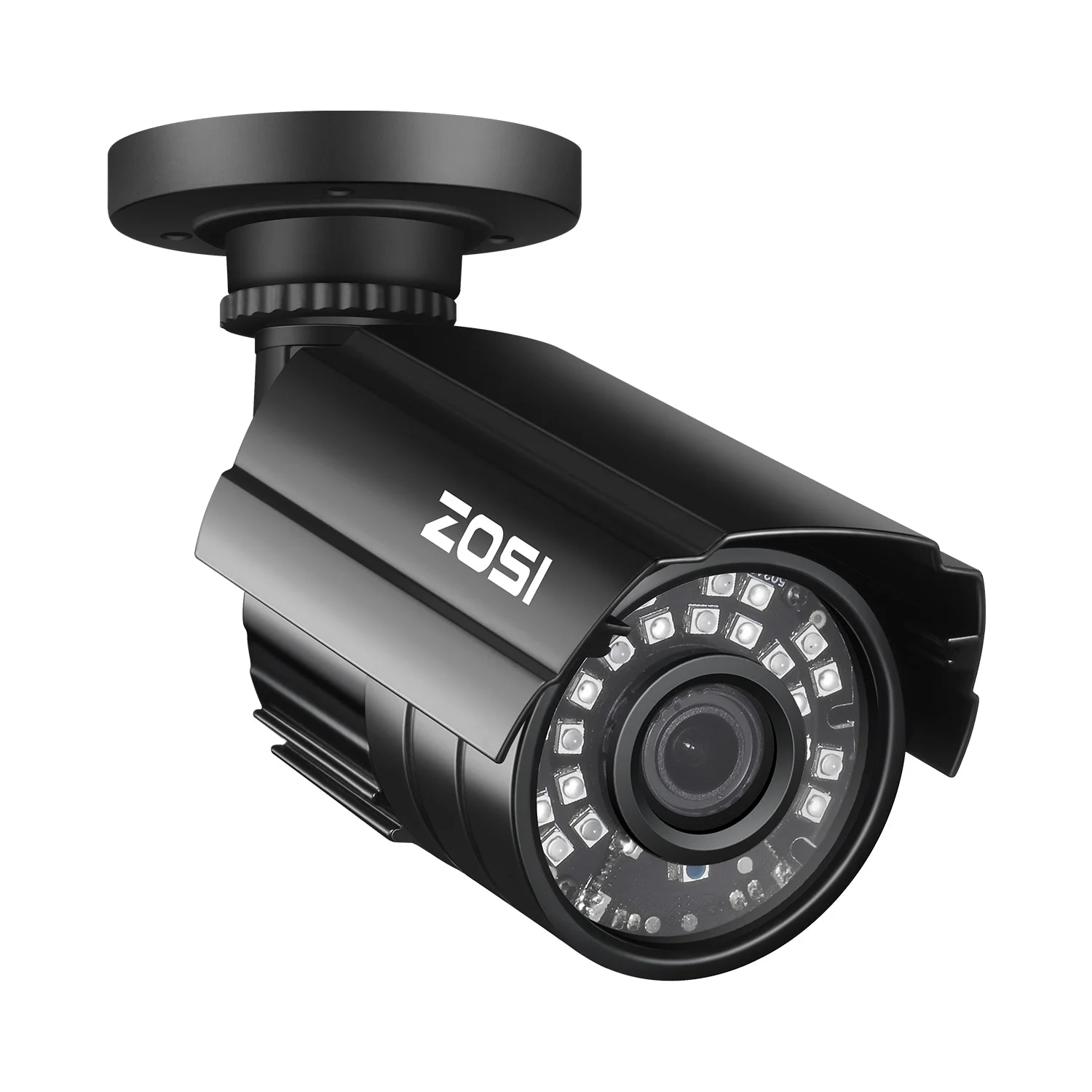 C211 1080P HD-TVI AHD CVI CVBS CCTV Camera — Black