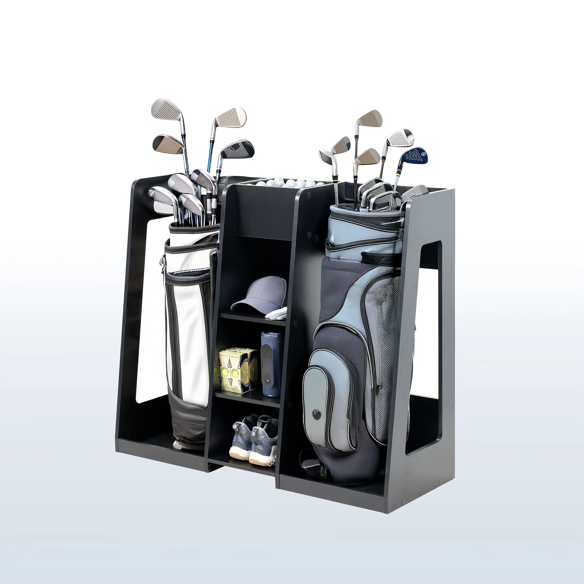 Life Finds by VIVO Golf Bag Storage Organizer
