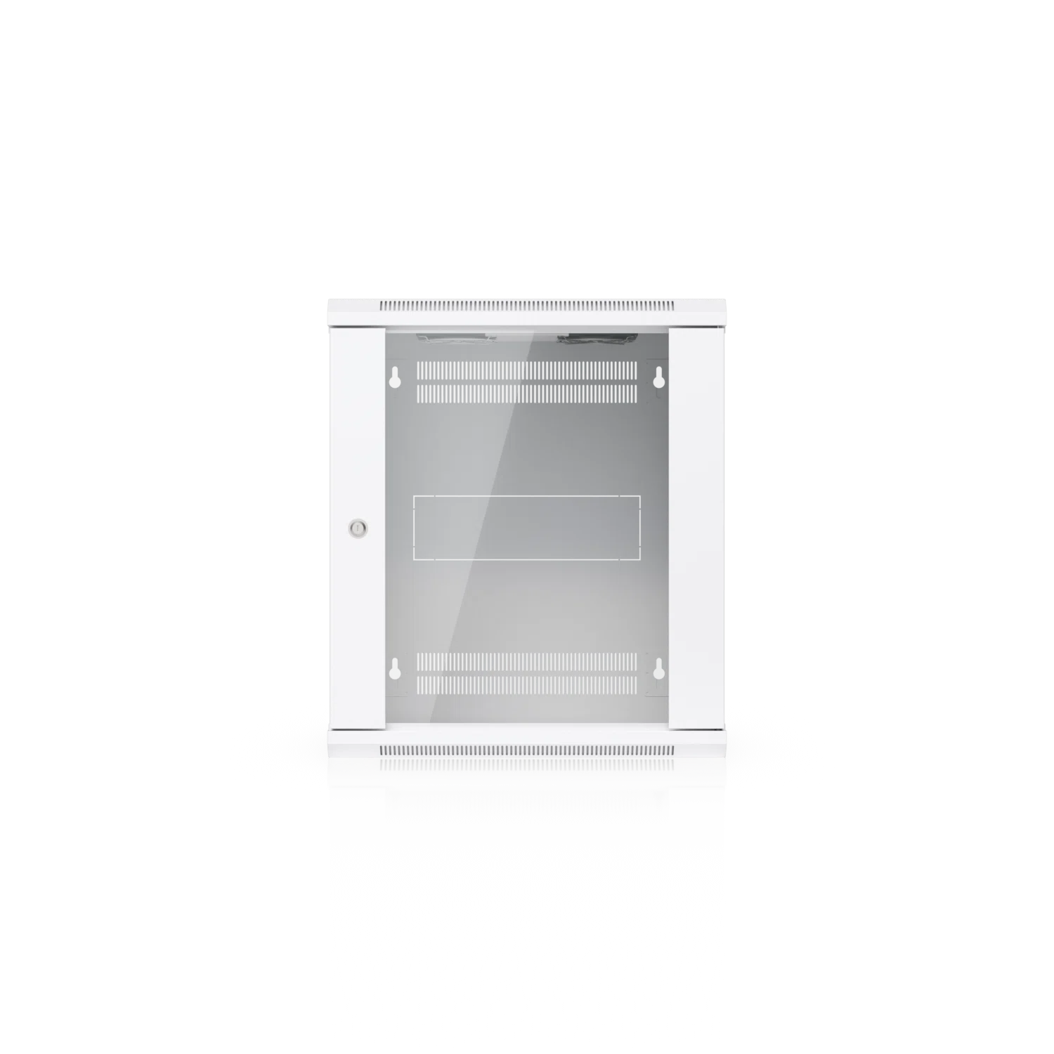 12U Rack Cabinet, 450 mm, Glass Door