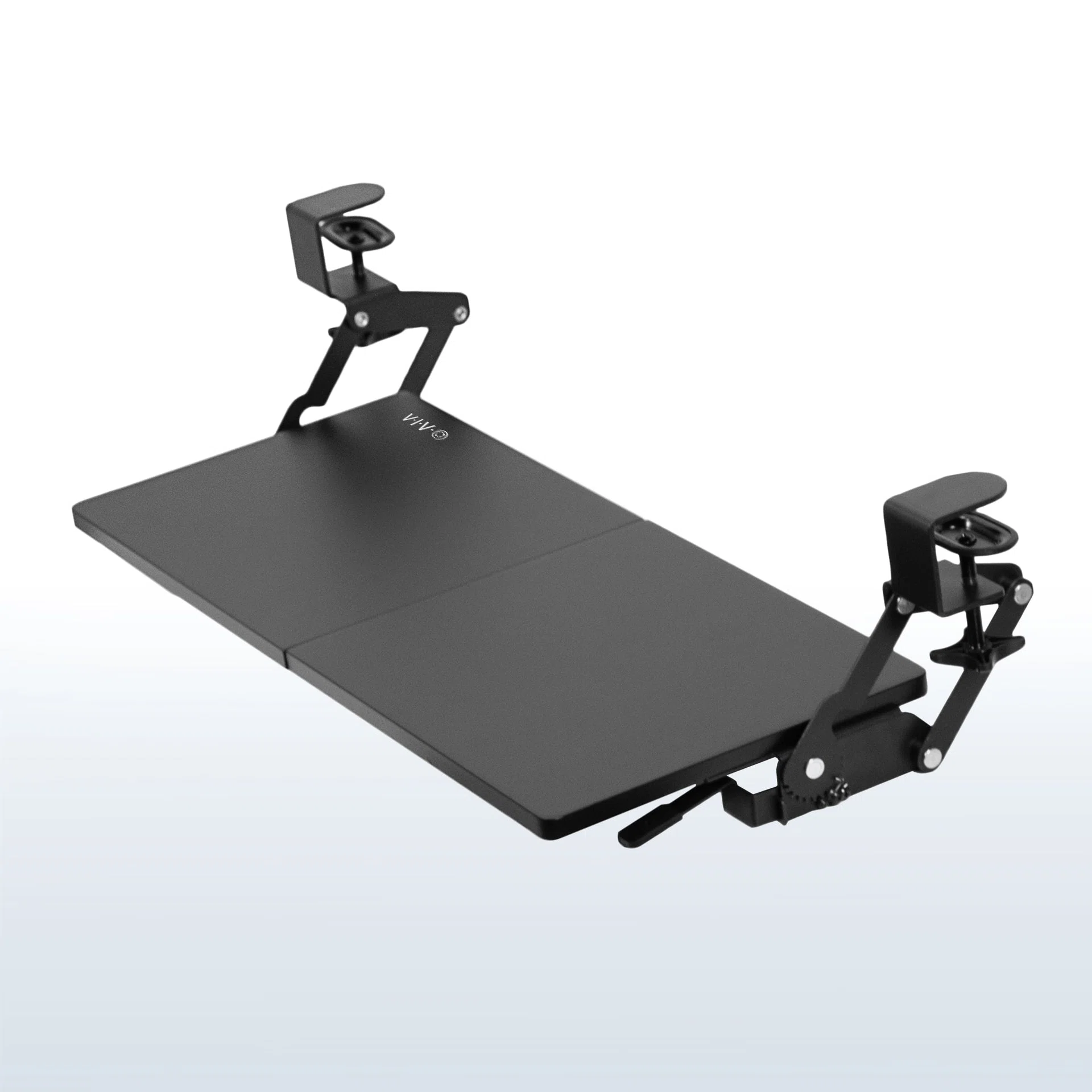 VIVO Clamp-on Keyboard Tray with Swinging Height Adjustment — Clamp-on Keyboard Tray with Swinging Height Adjustment — Product view