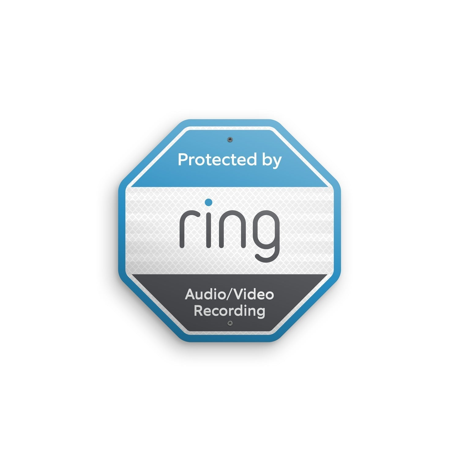 Ring Security Doorplate Sign