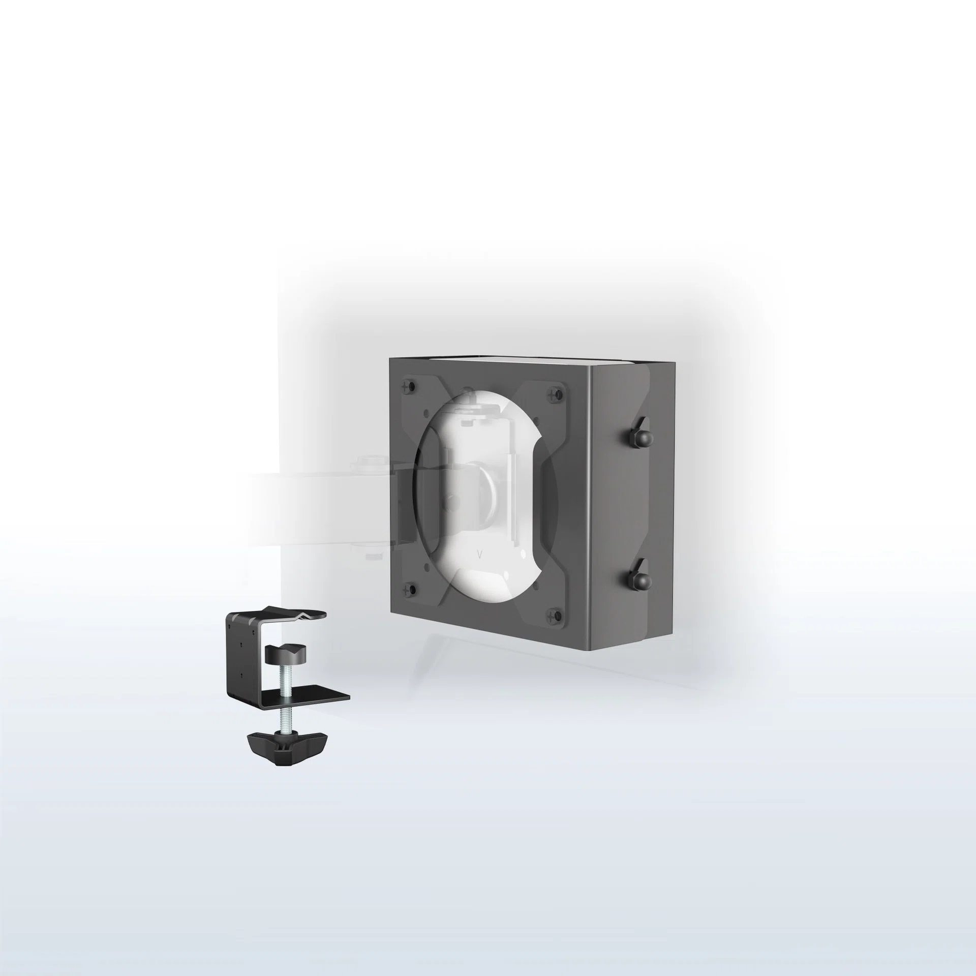 VESA / Clamp / Desk Mount Designed for Mac Mini M4 and M4 Pro (2024)