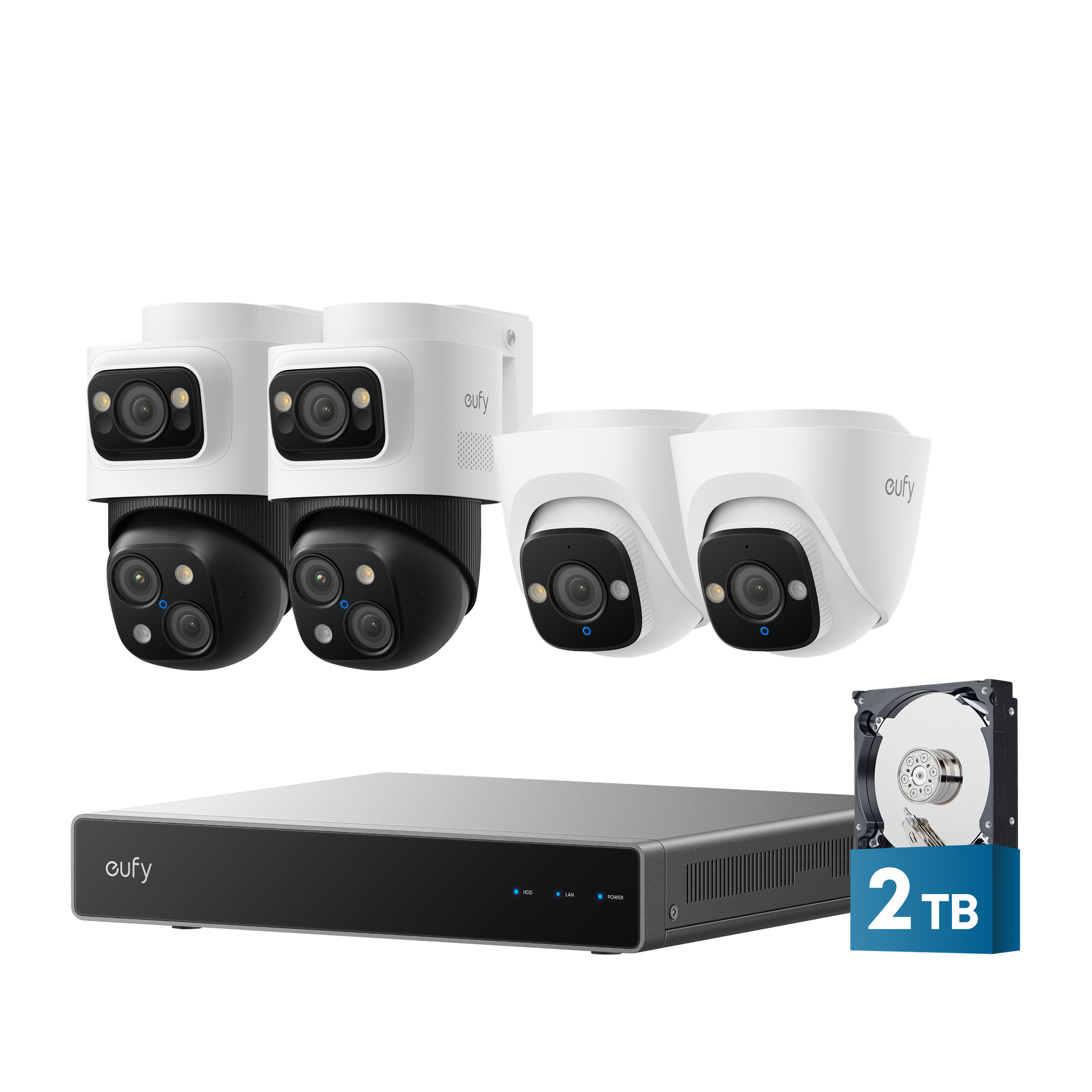 eufy PoE NVR Security System S4