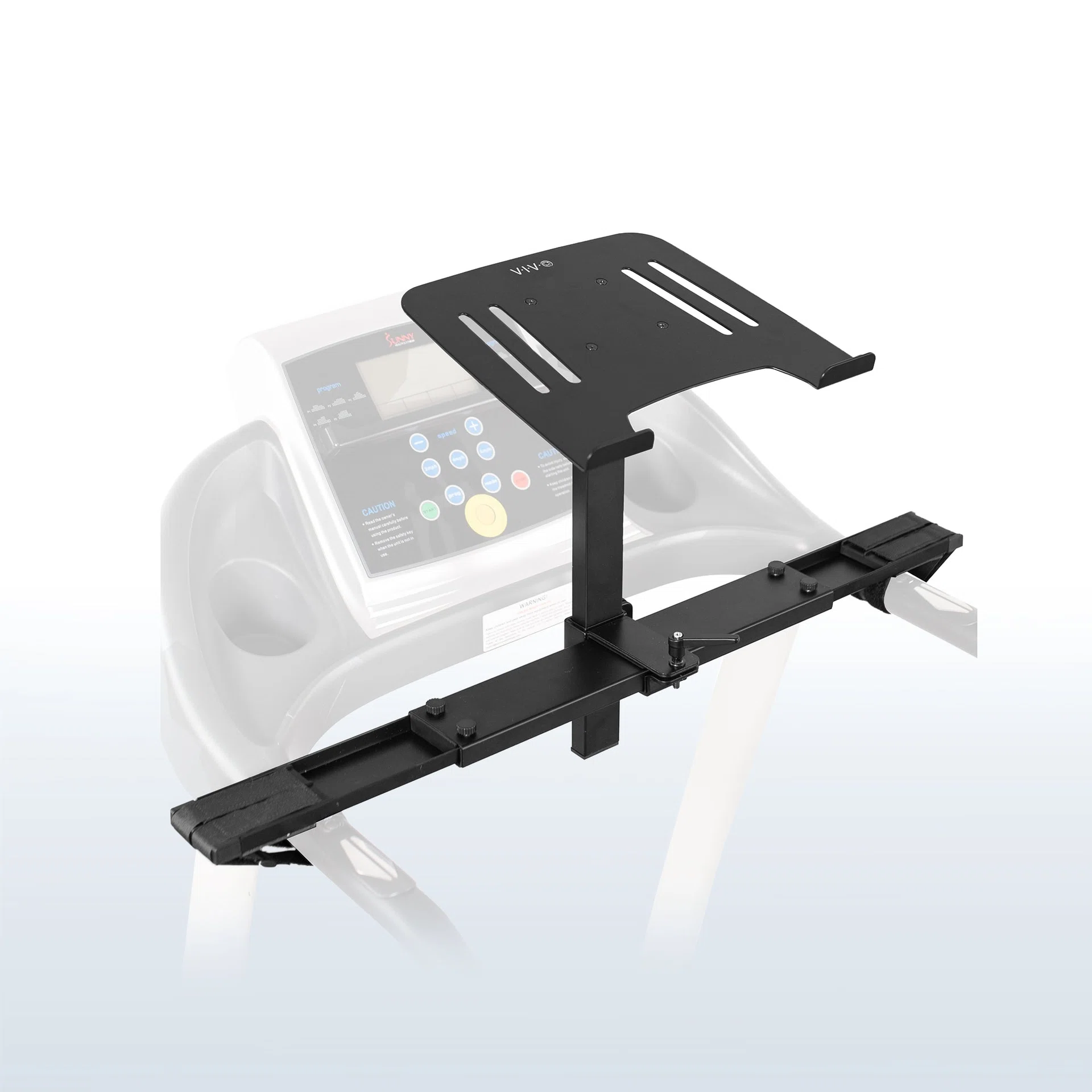 12" Adjustable Laptop Tray Treadmill Attachment
