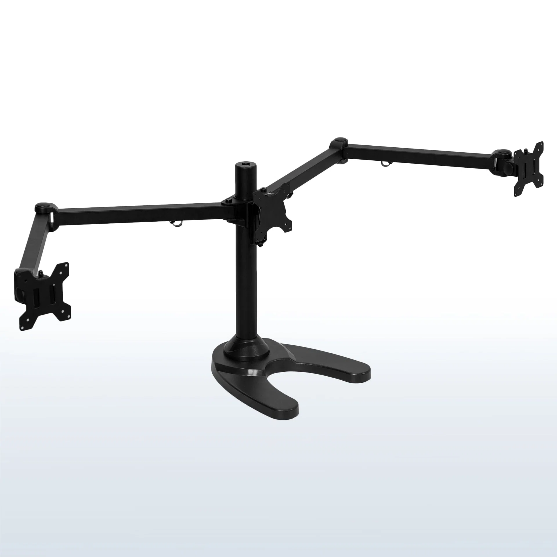 Triple Monitor Desk Stand - 23" to 32" Screens