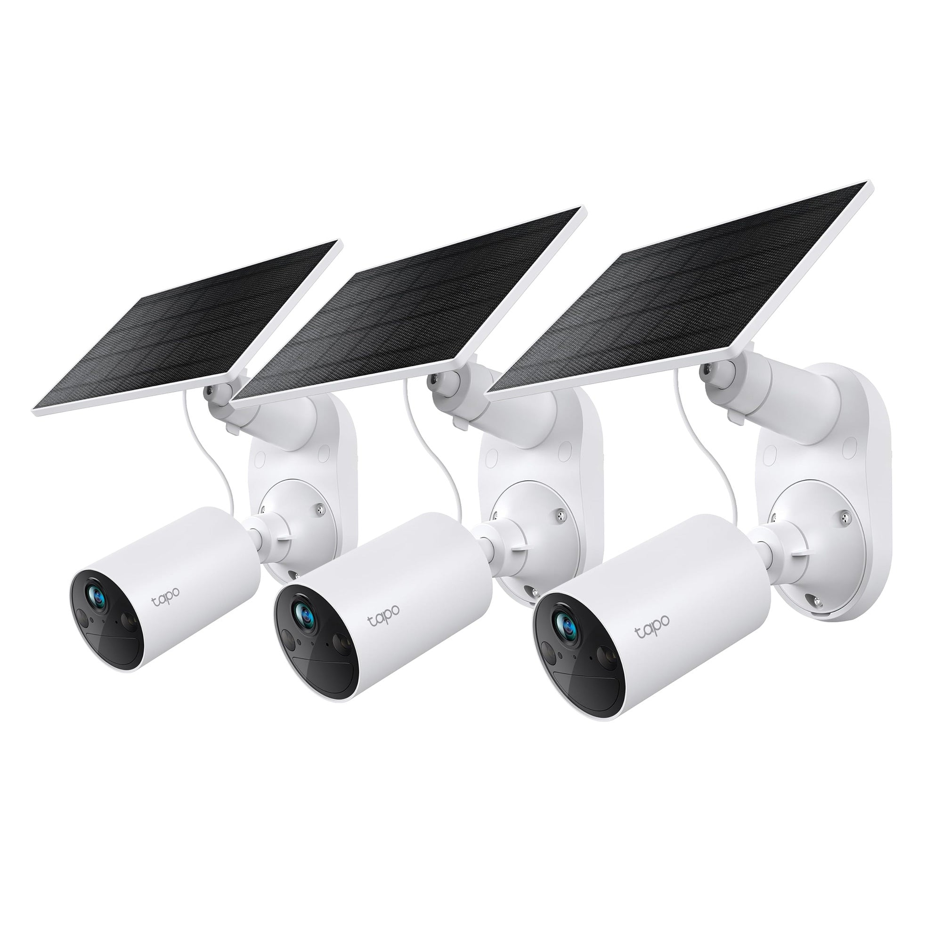 TP-Link SolarCam 1080P Wireless Outdoor Security Camera with Solar Panel, Tapo C402 Kit 3-Pack — Product view