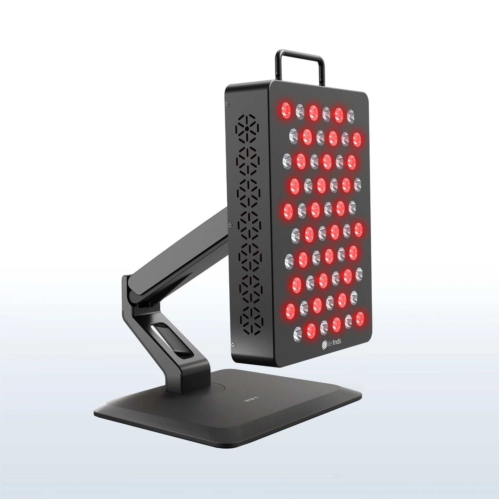 Pneumatic Arm Small Red Light Therapy Desk Stand