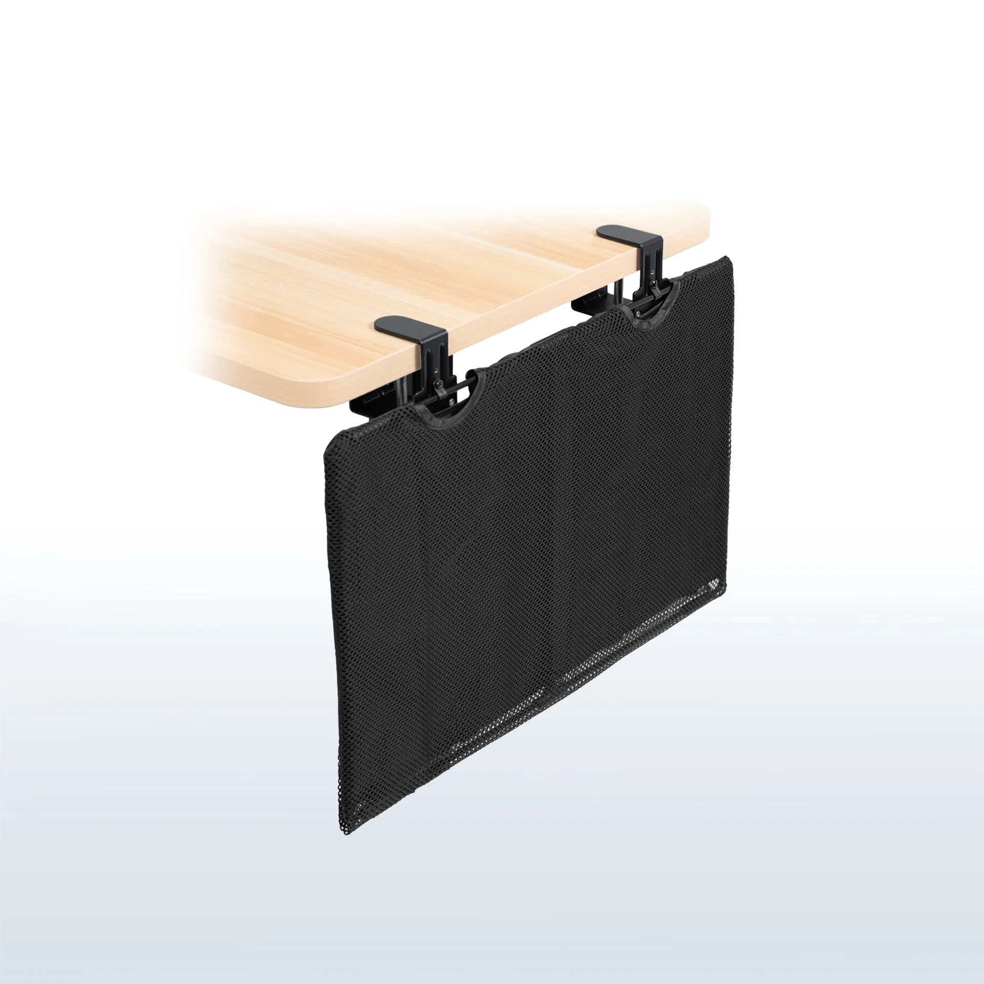 Clamp-on Cable Management Desk Skirt