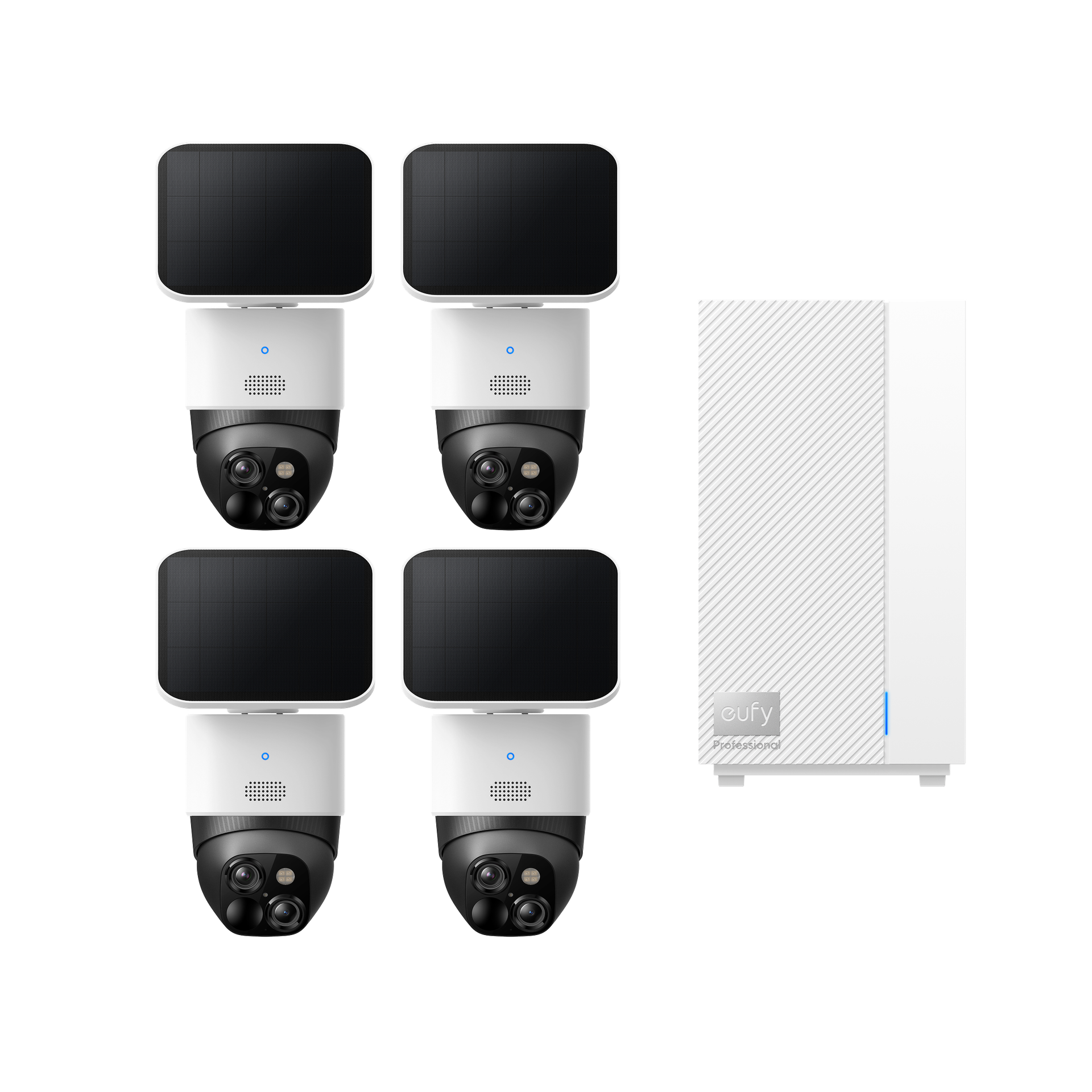 eufy SoloCam S340 (4-Cam Kit) + eufy HomeBase™ Professional S1