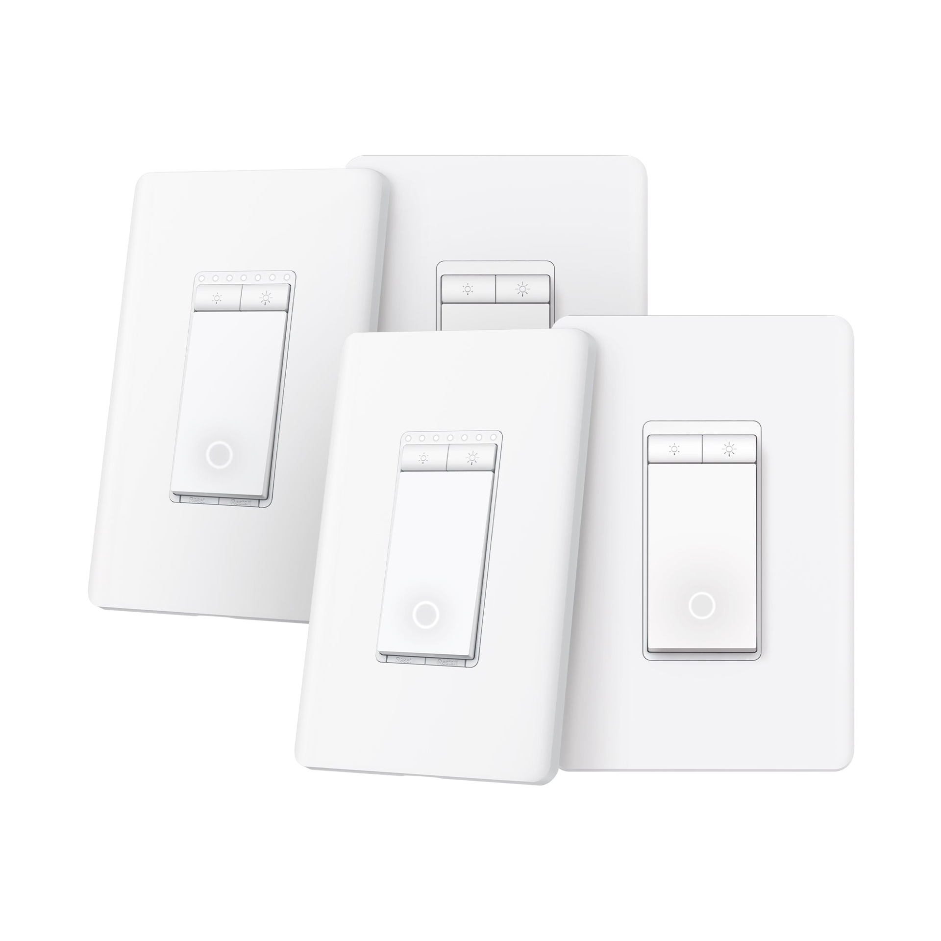 Matter-Certified Smart Dimmer 3-Way Light Switch, Tapo S515D Kit 2-Sets