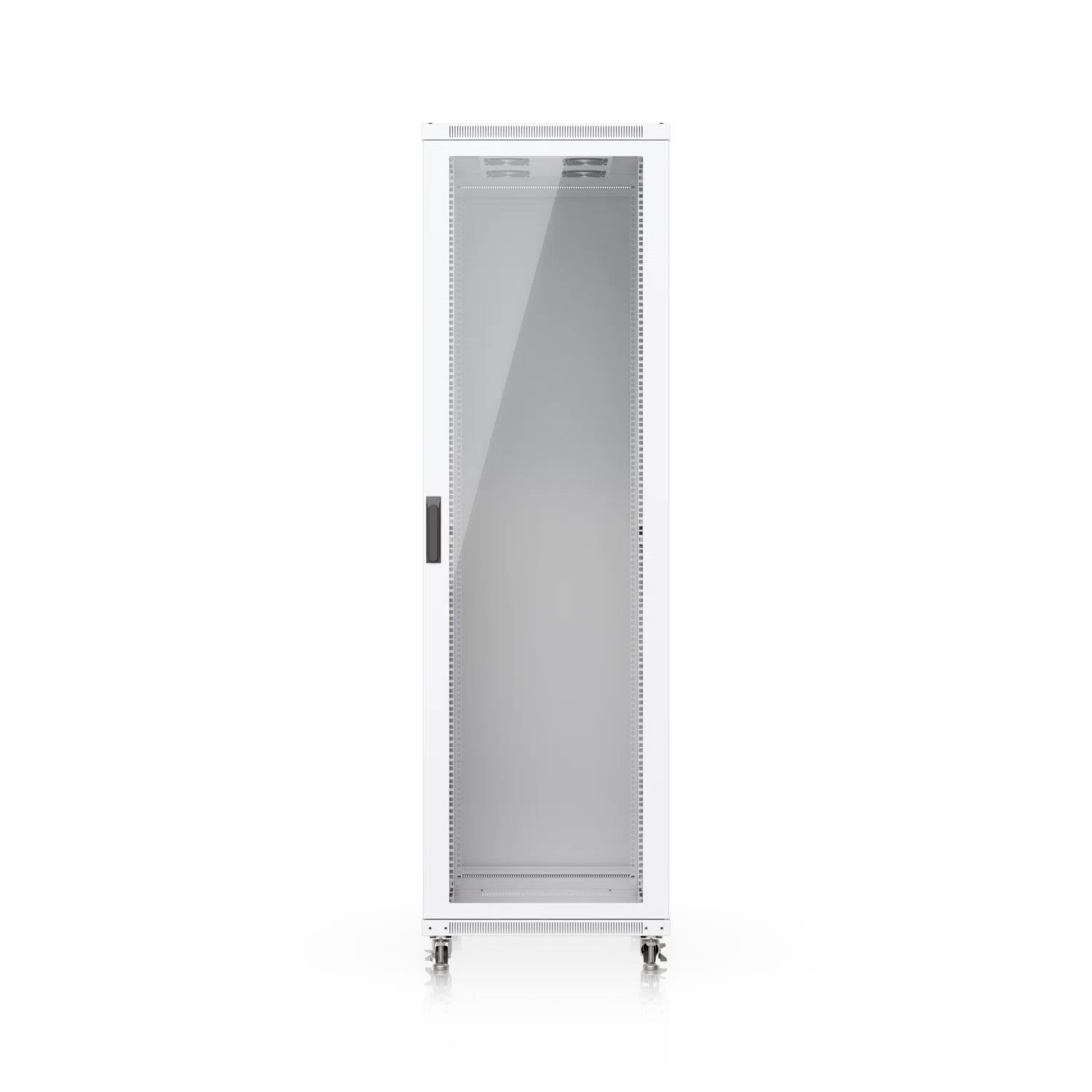 42U Rack Cabinet, 1,000 mm, Glass Door